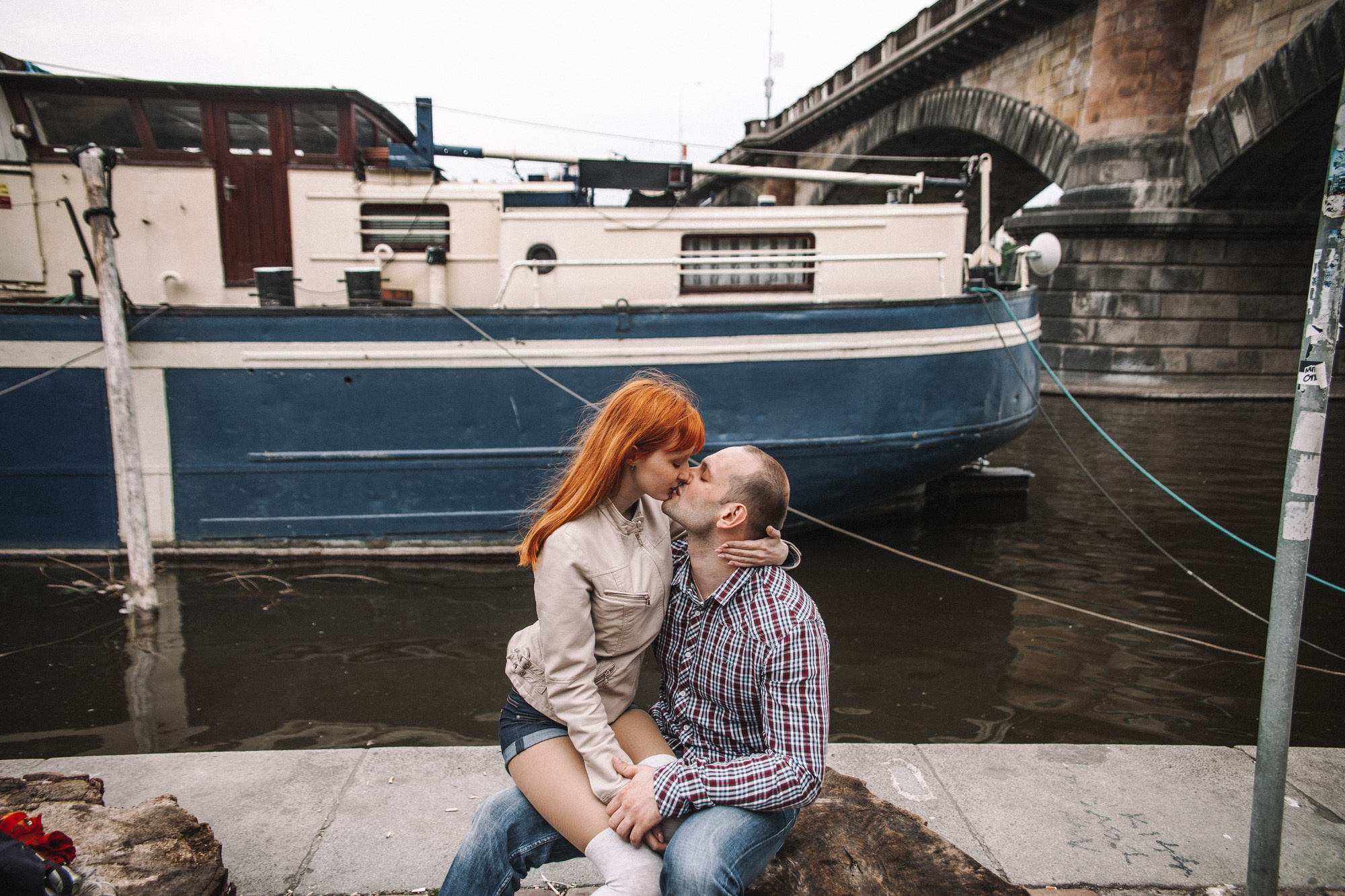 Love Story в Праге. Wedding and portrait photographer in Poland Vitali Frozen