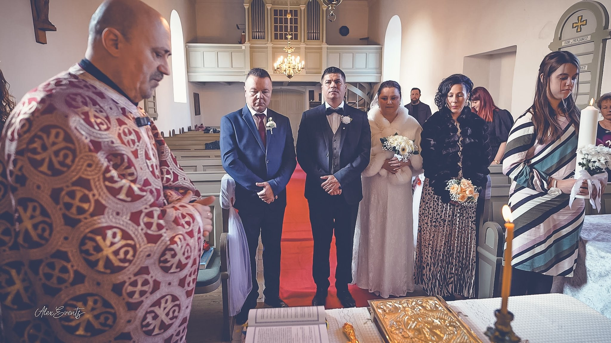 Vasile si Alina - Cununia religioasa Hadsted. Alex Events Photographer / Videographer in Denmark Horsens, Vejle, Odense, Aarhus. Wedding, Baptism, Photo Studio