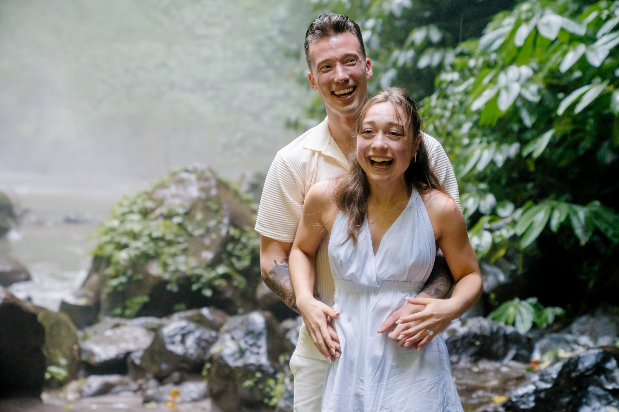 Marriage Proposal. Female Photographer in Bali