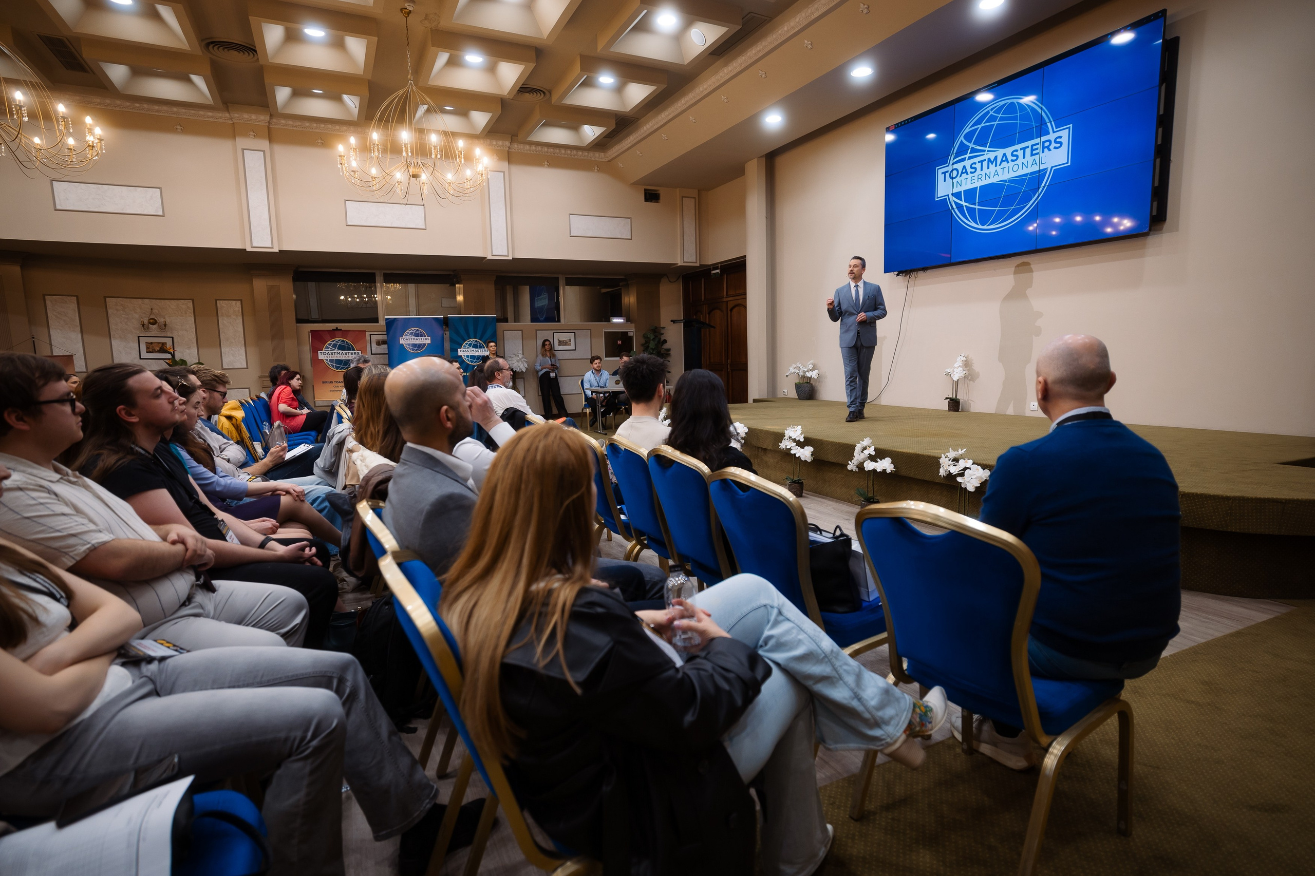Toastmasters Conference. Marius Ciocan