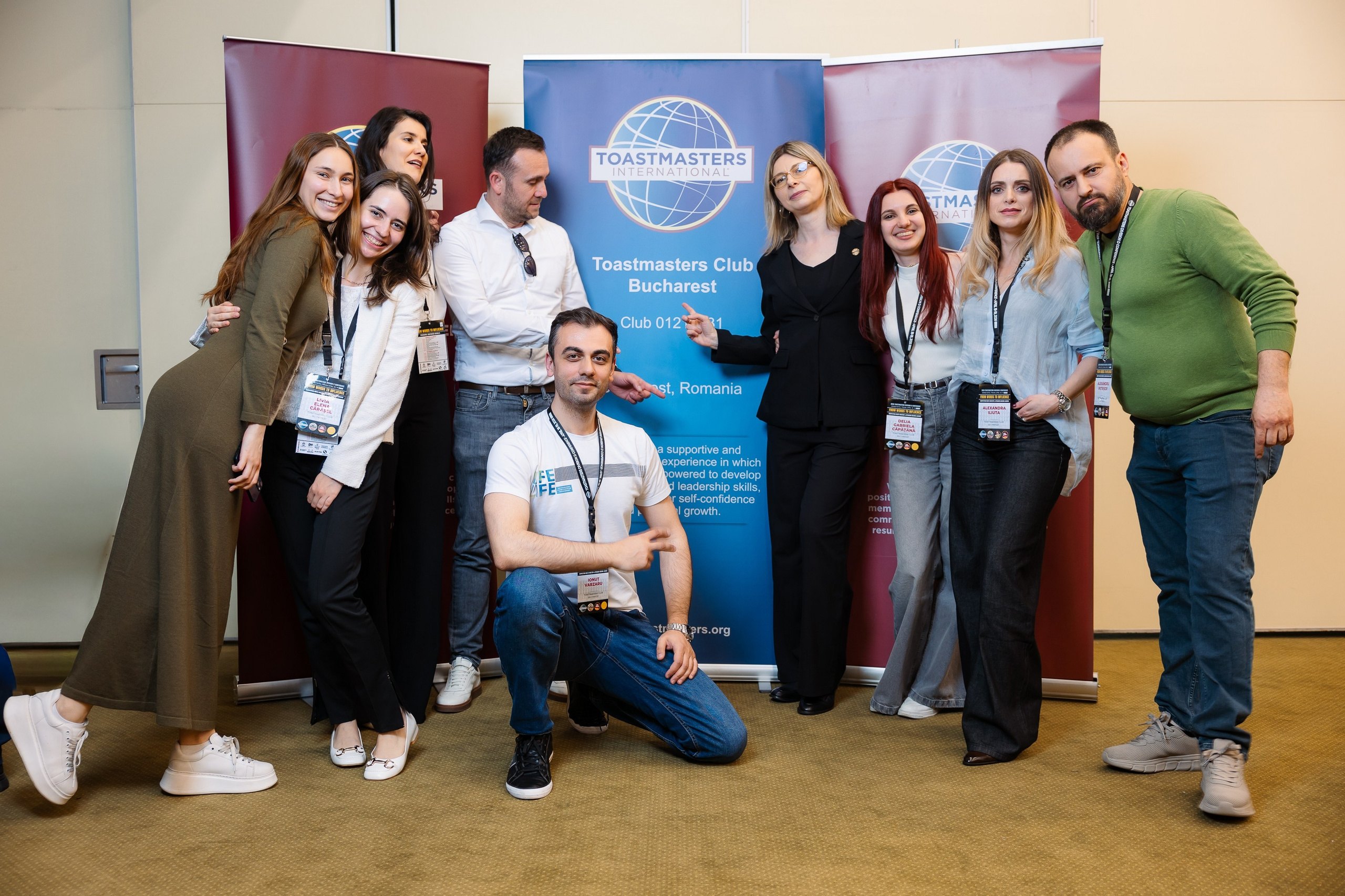Toastmasters Conference. Marius Ciocan