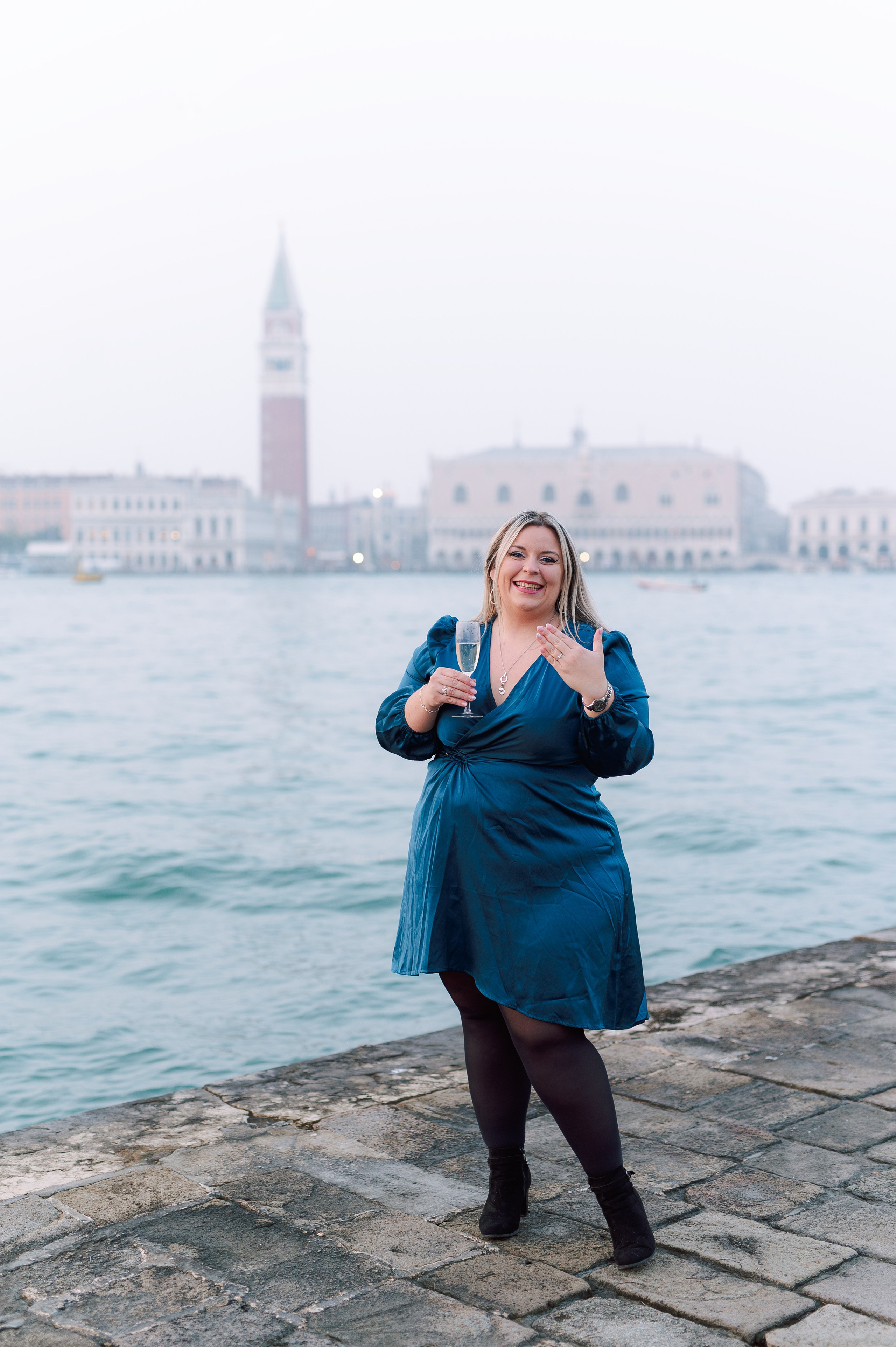 Proposal island San Giorgio. Фотограф в Венеции Anna Terzi