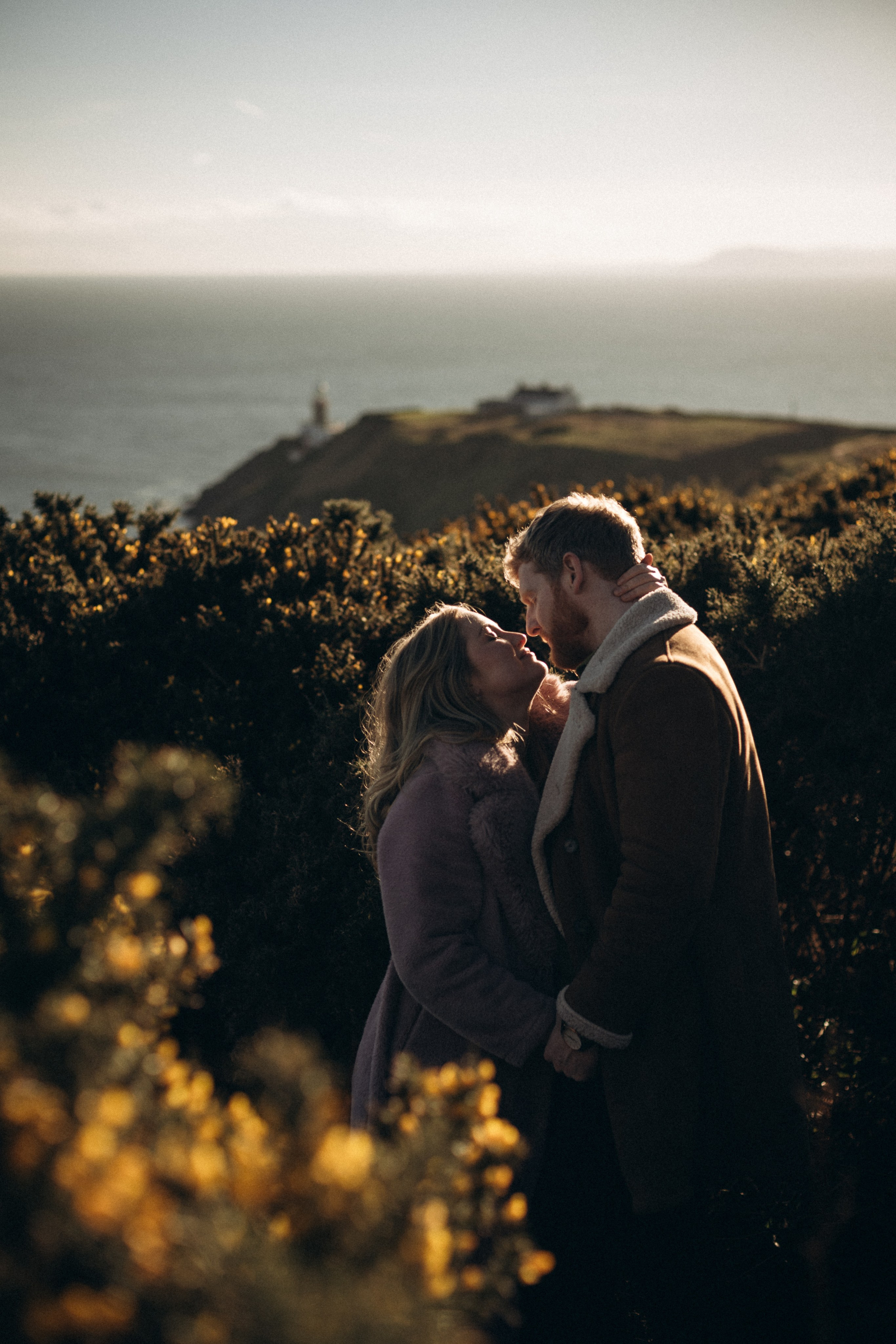 Howth cliff photoshoot. Wedding & Family photographer in County Donegal and Dublin, Ireland
