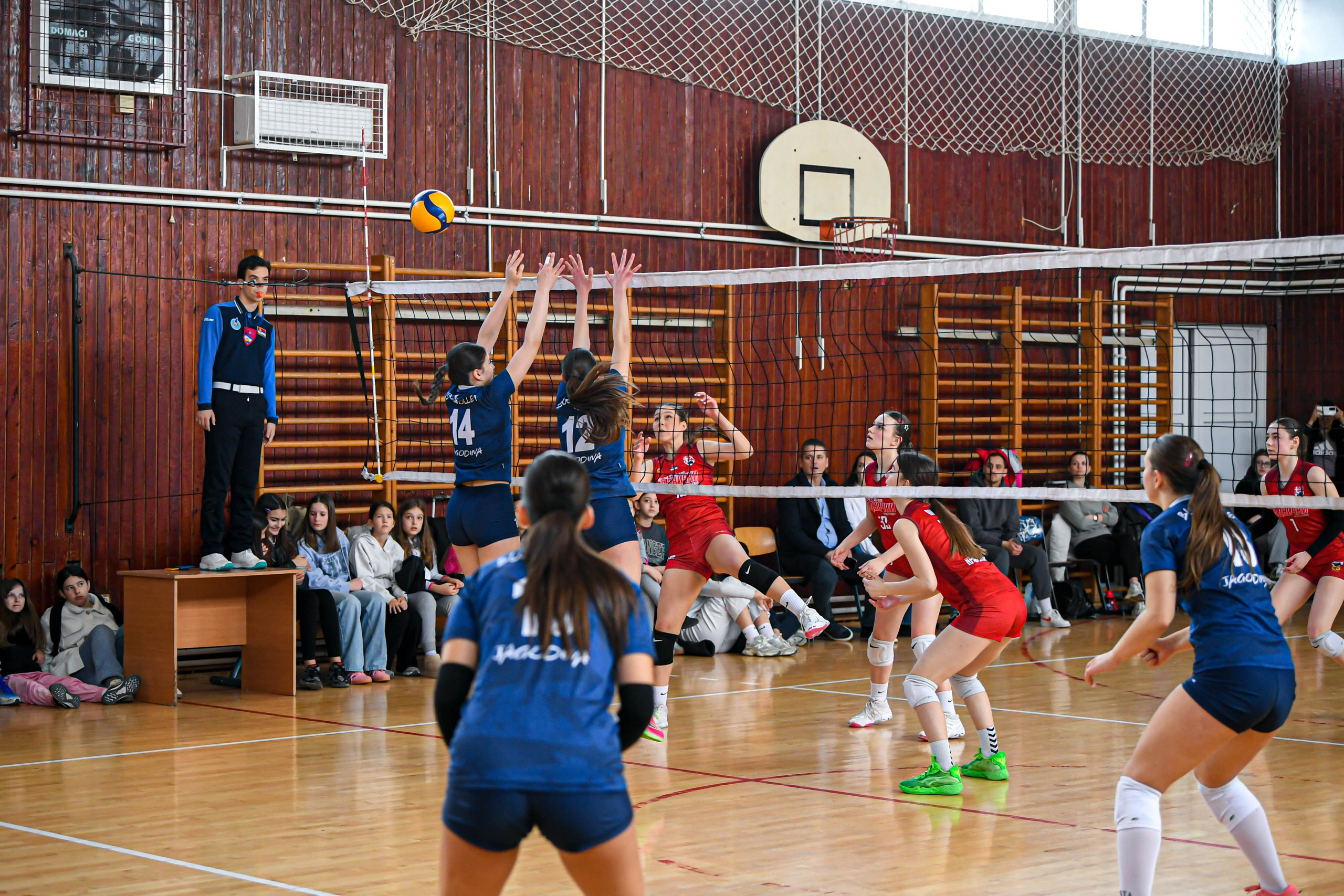 Odbojka 22.03.  Radnicki KG — BlockVolley JAG. Foto Simic Jagodina