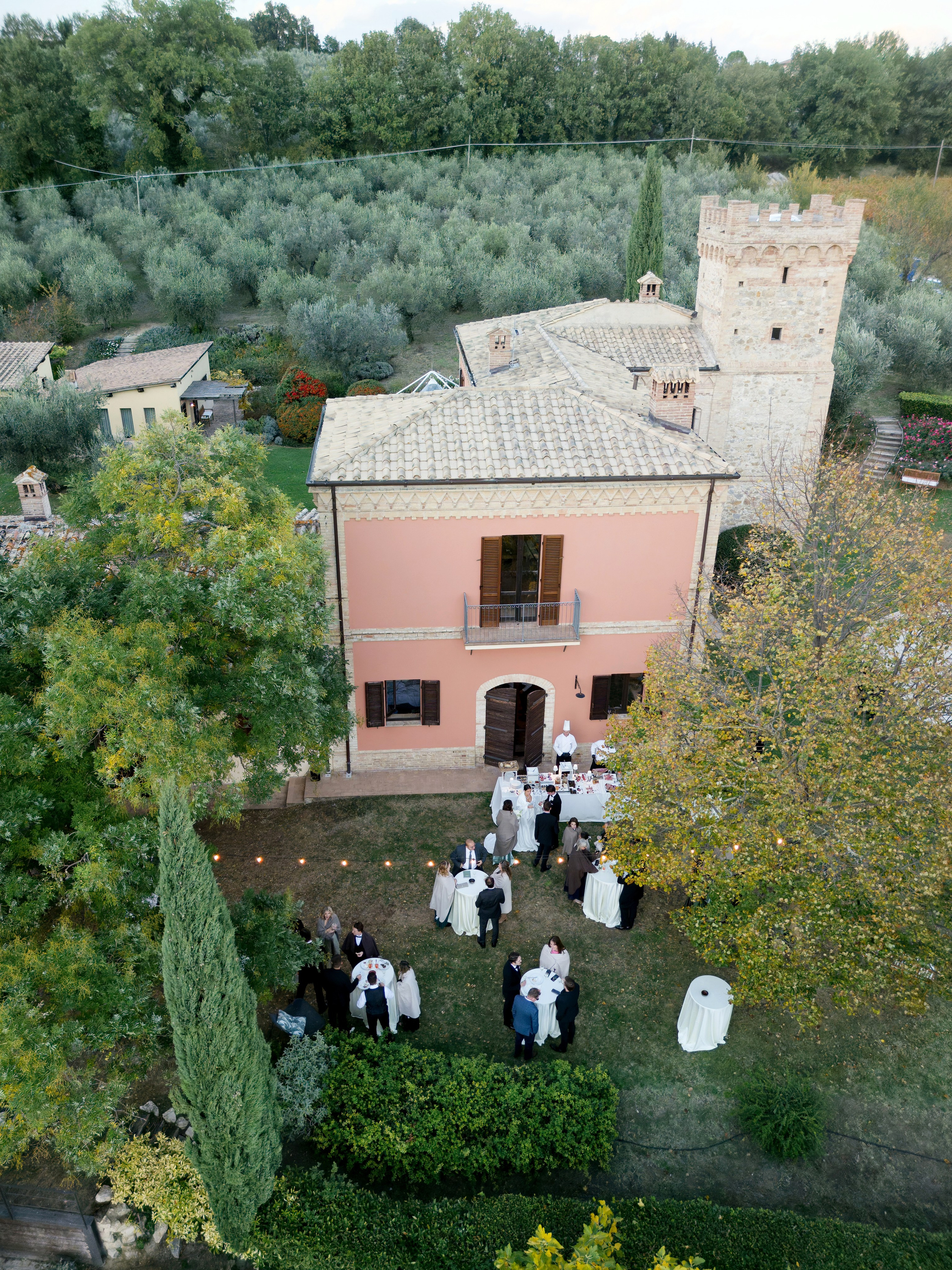 Wedding at Fonte Sala, Umbria