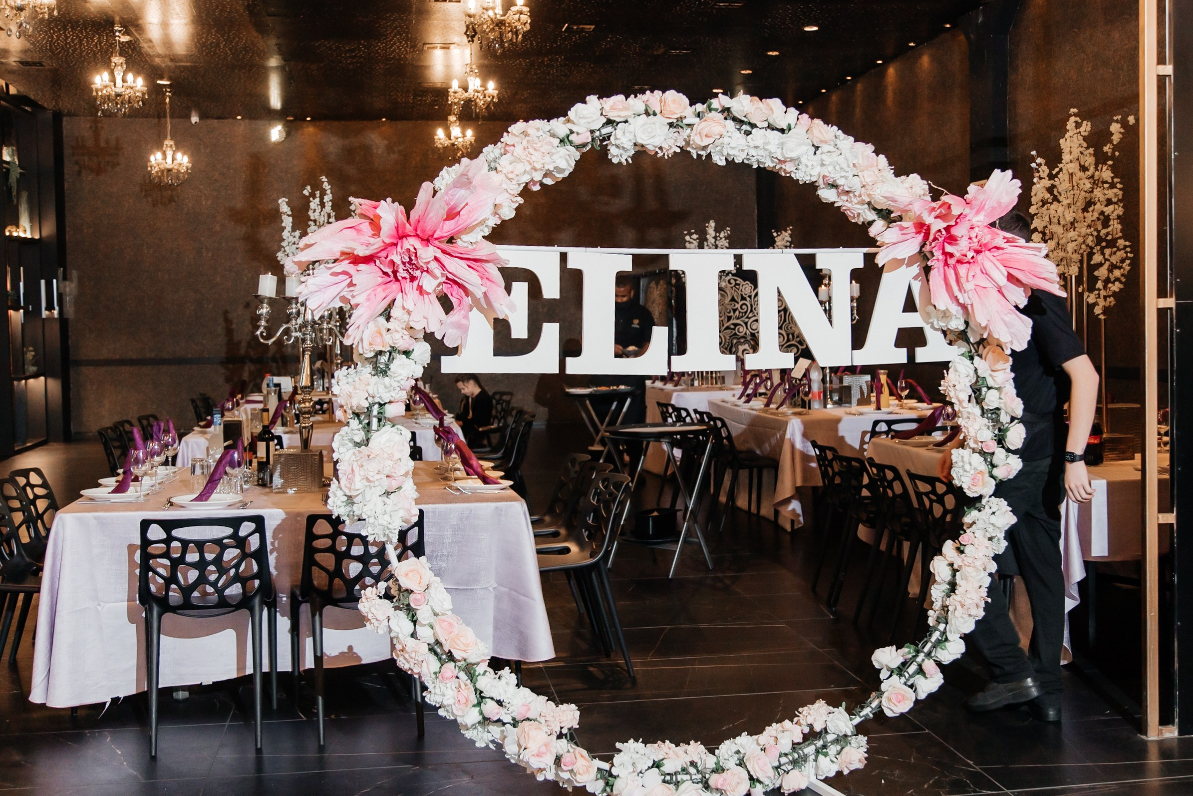 Bat Mizva celebration. Elina. Home