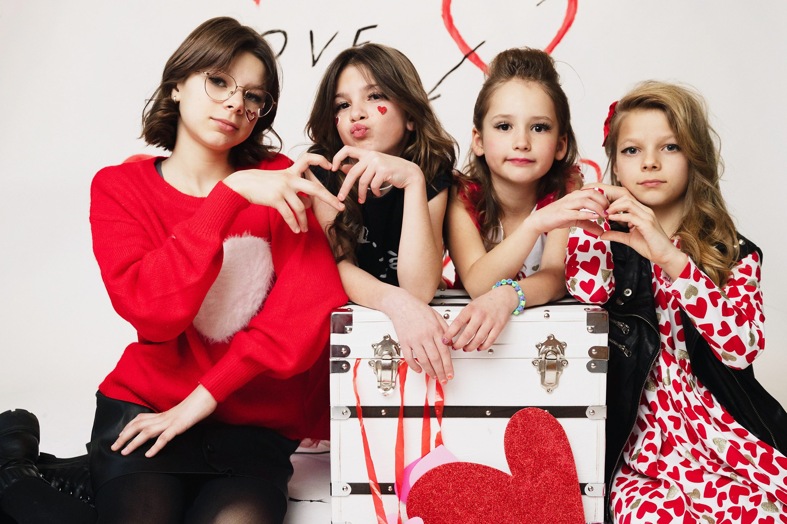 Valentine’s Day. Creative photographer in Las Vegas