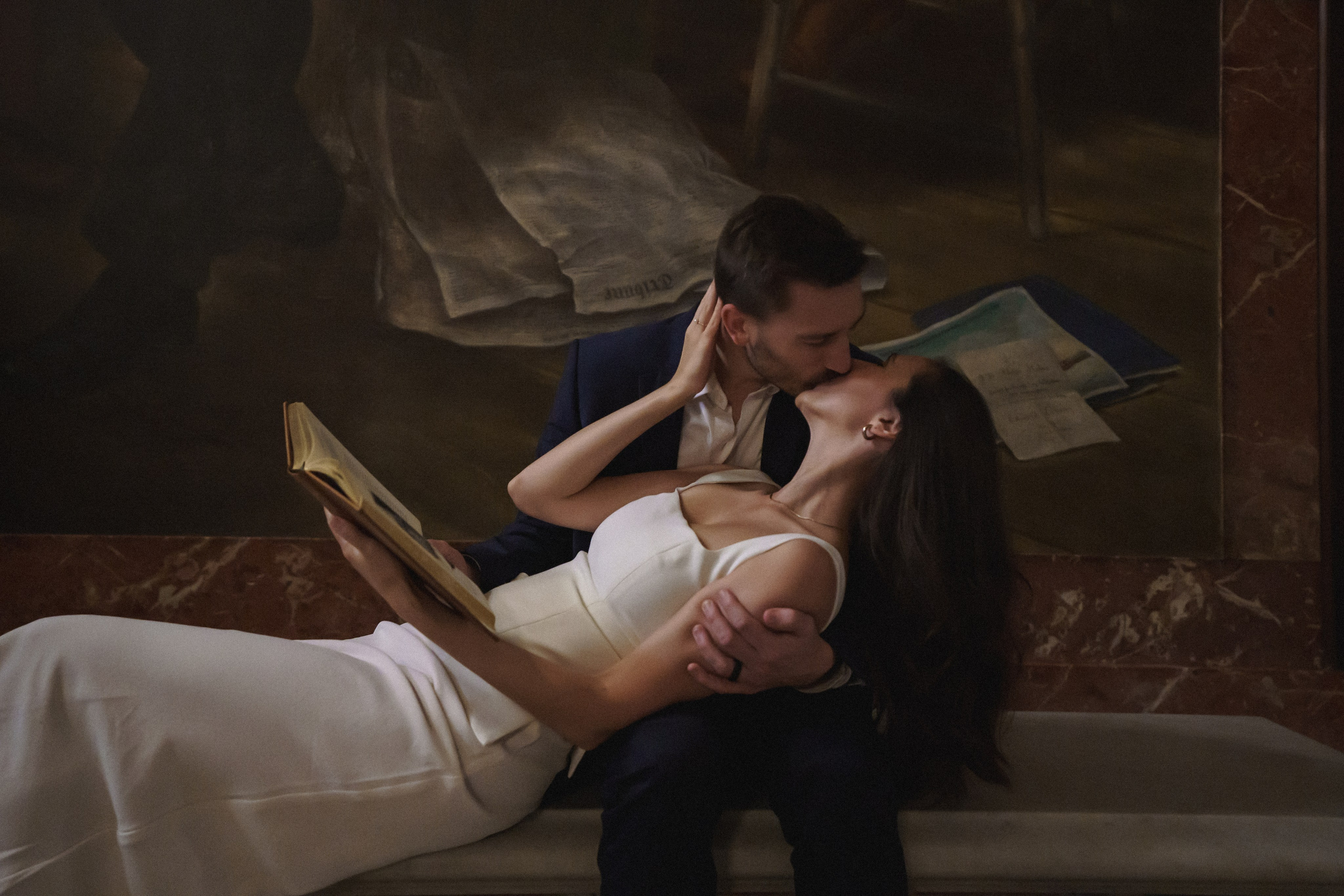 Library love story. New York + destination photographer