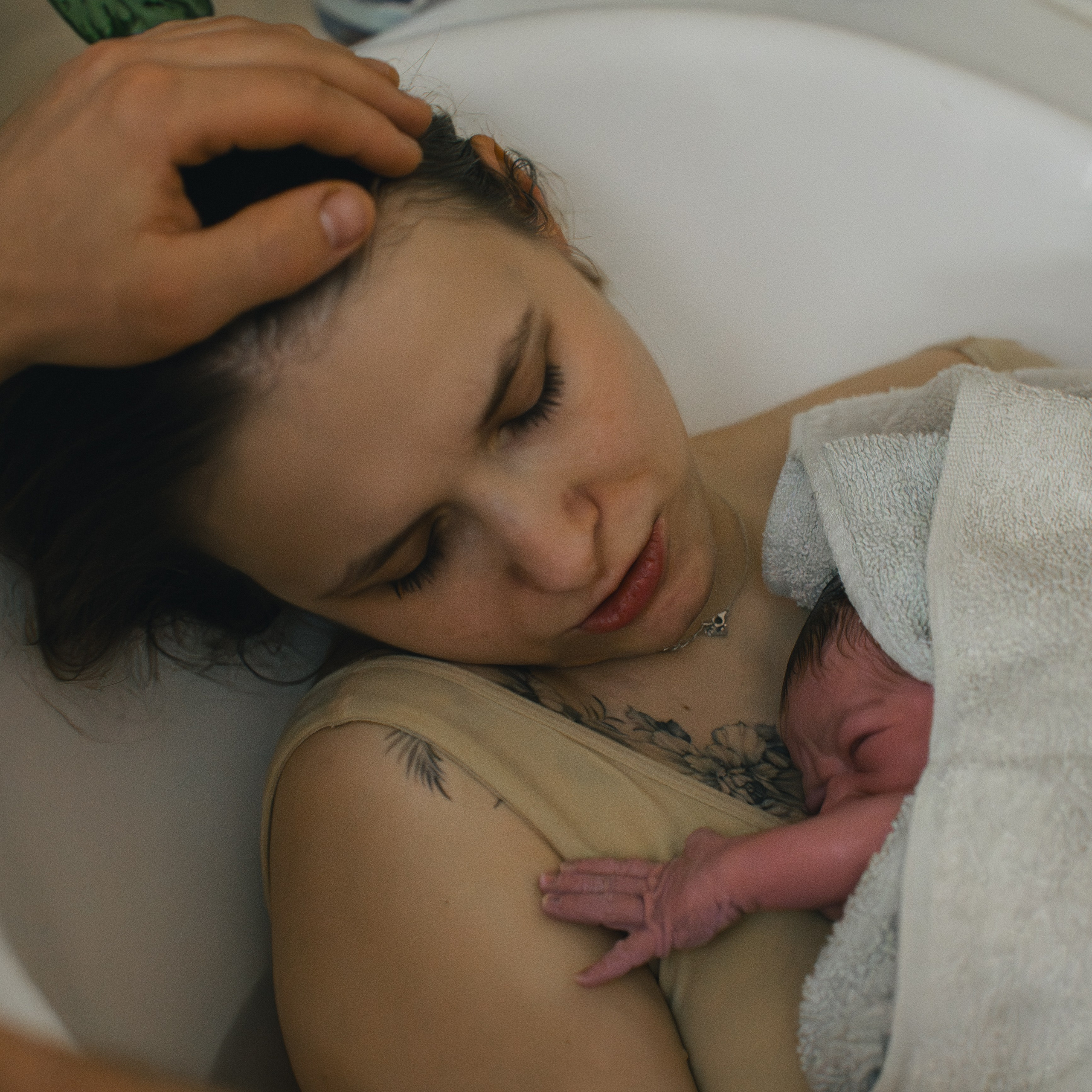 Poród domowy. Ania Smol Fotograf Olsztyn