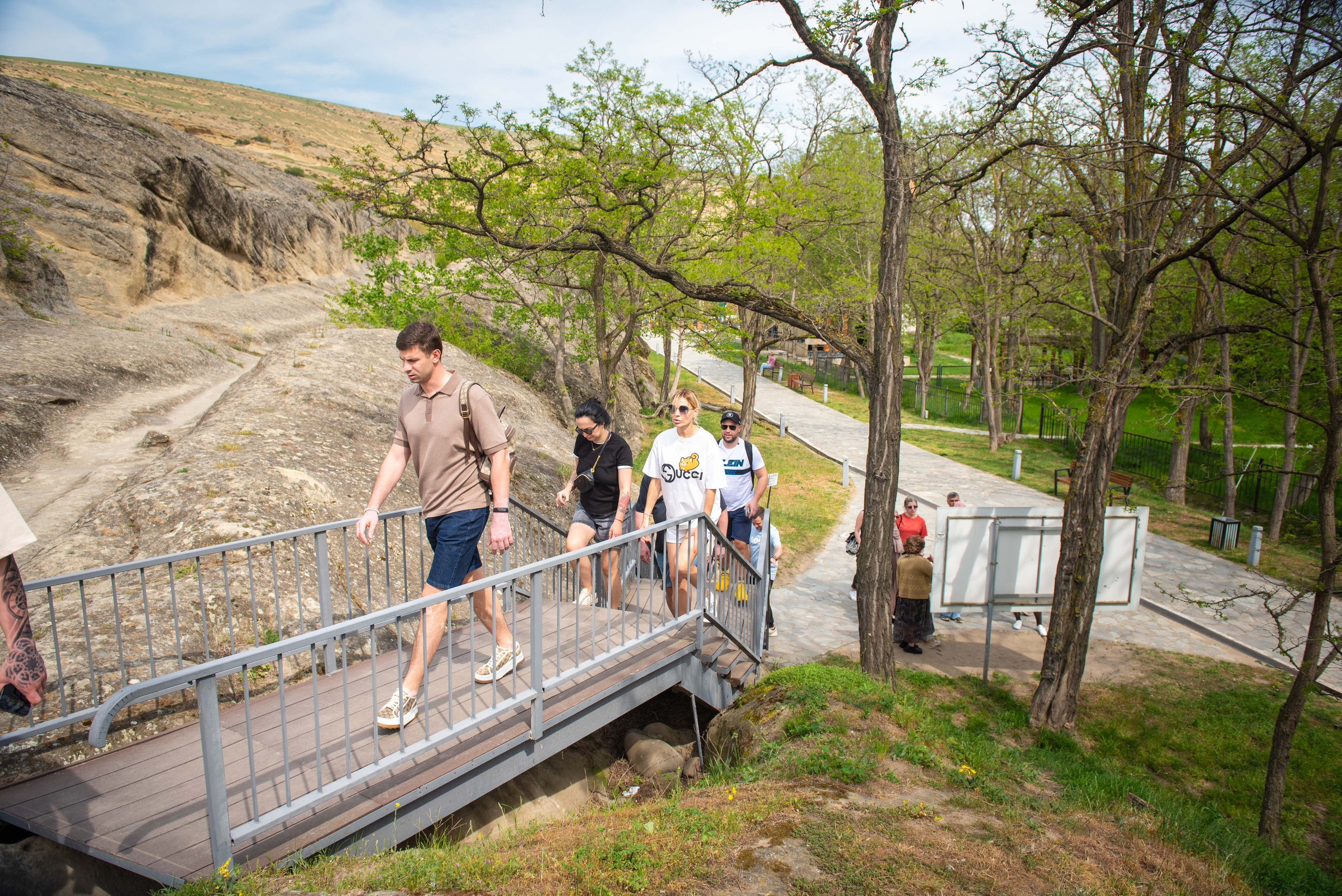 Uplistsikhe. Photographer in Tbilisi