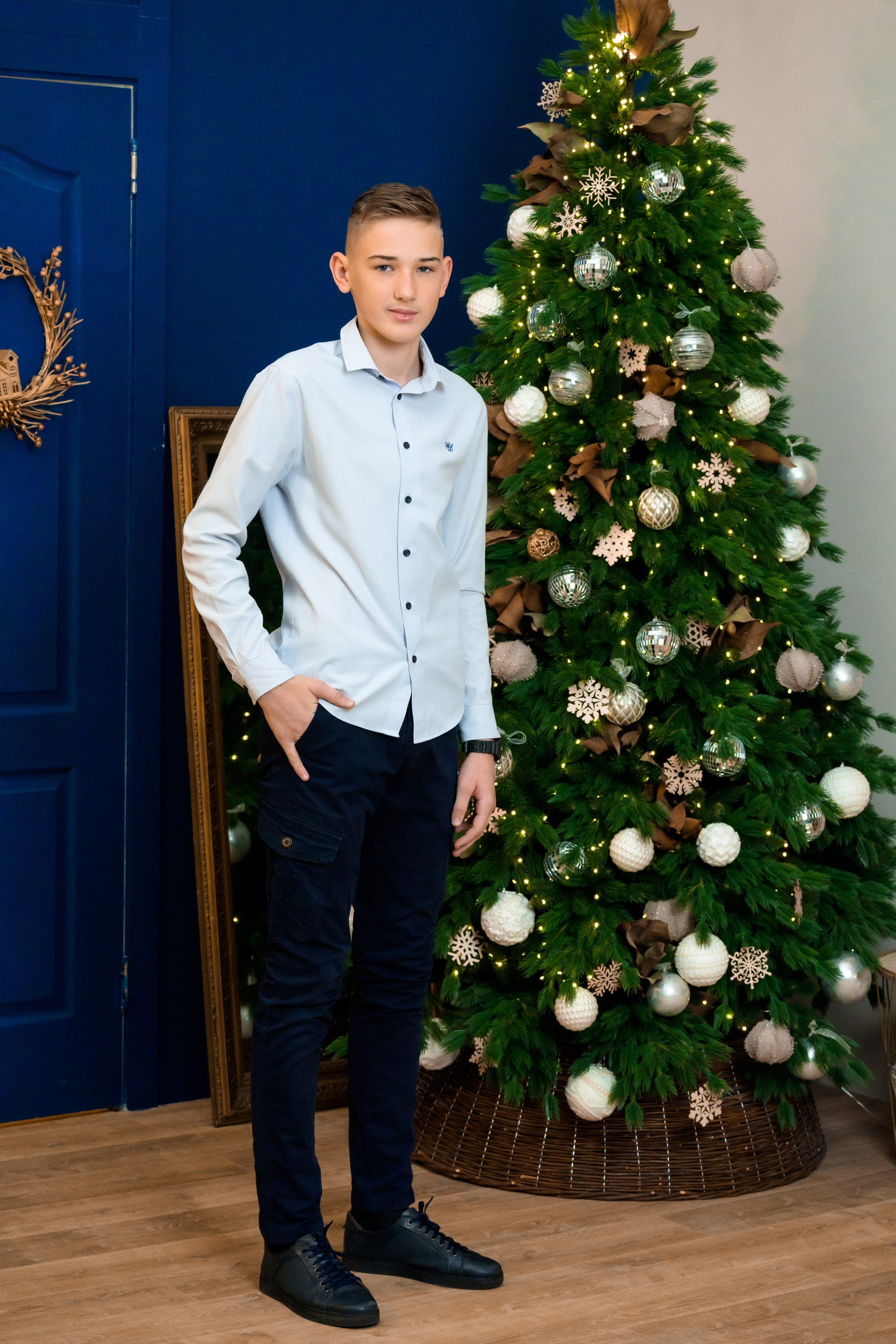 Katya and the family. Fotograf Dmitrii Donets