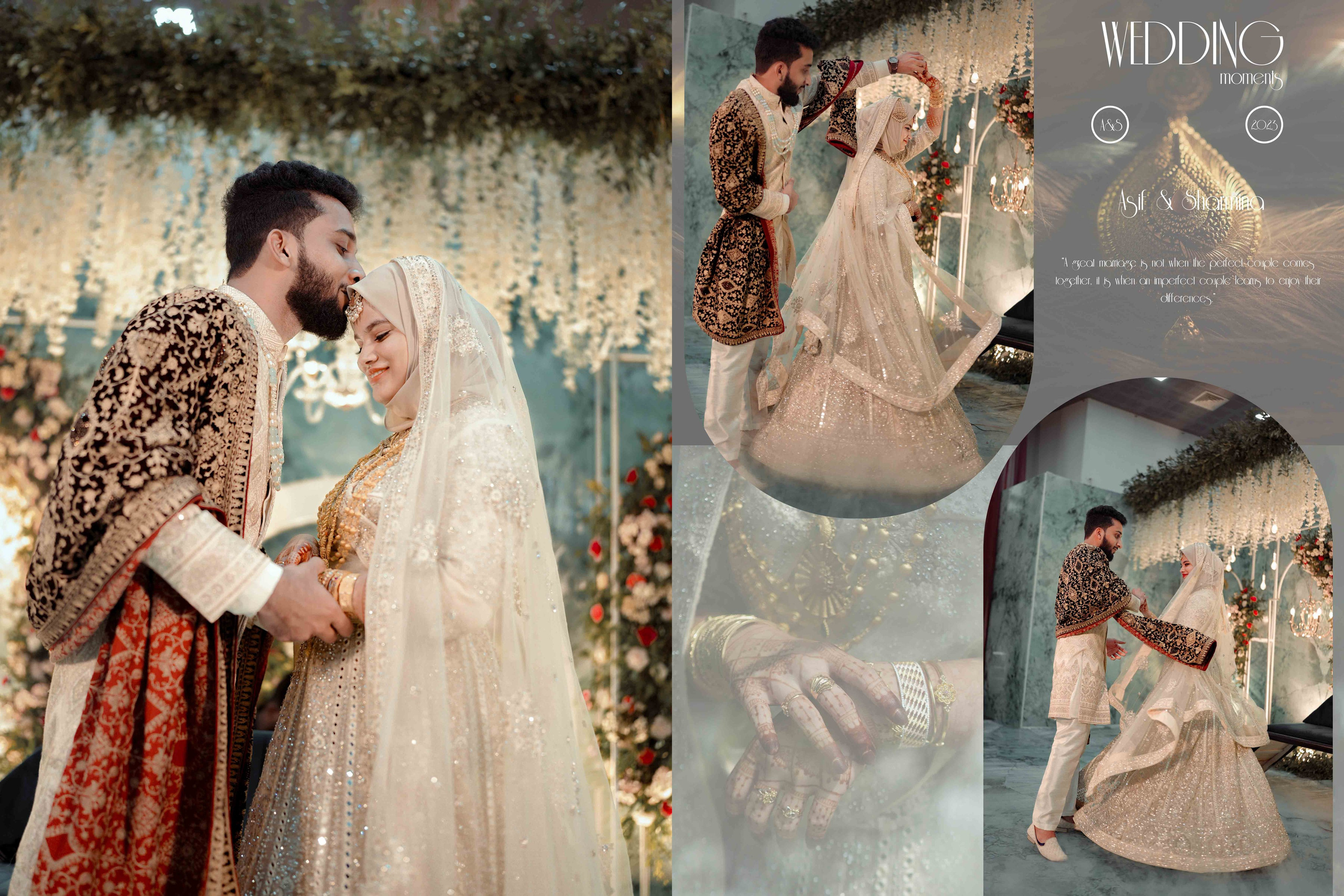 WEDDING ALBUM SHOWCASE. NTURE WEDDING