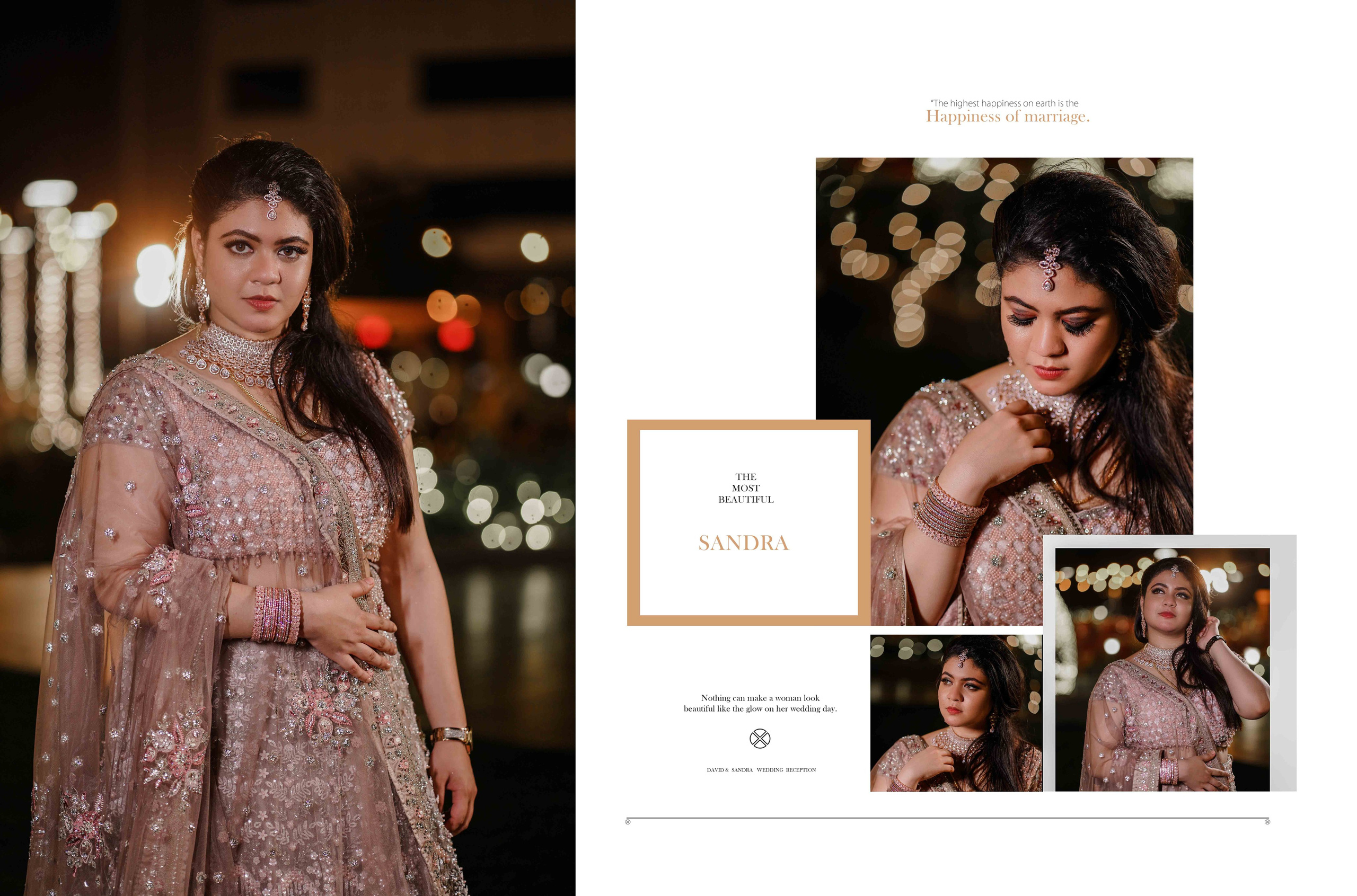 WEDDING ALBUM SHOWCASE. NTURE WEDDING