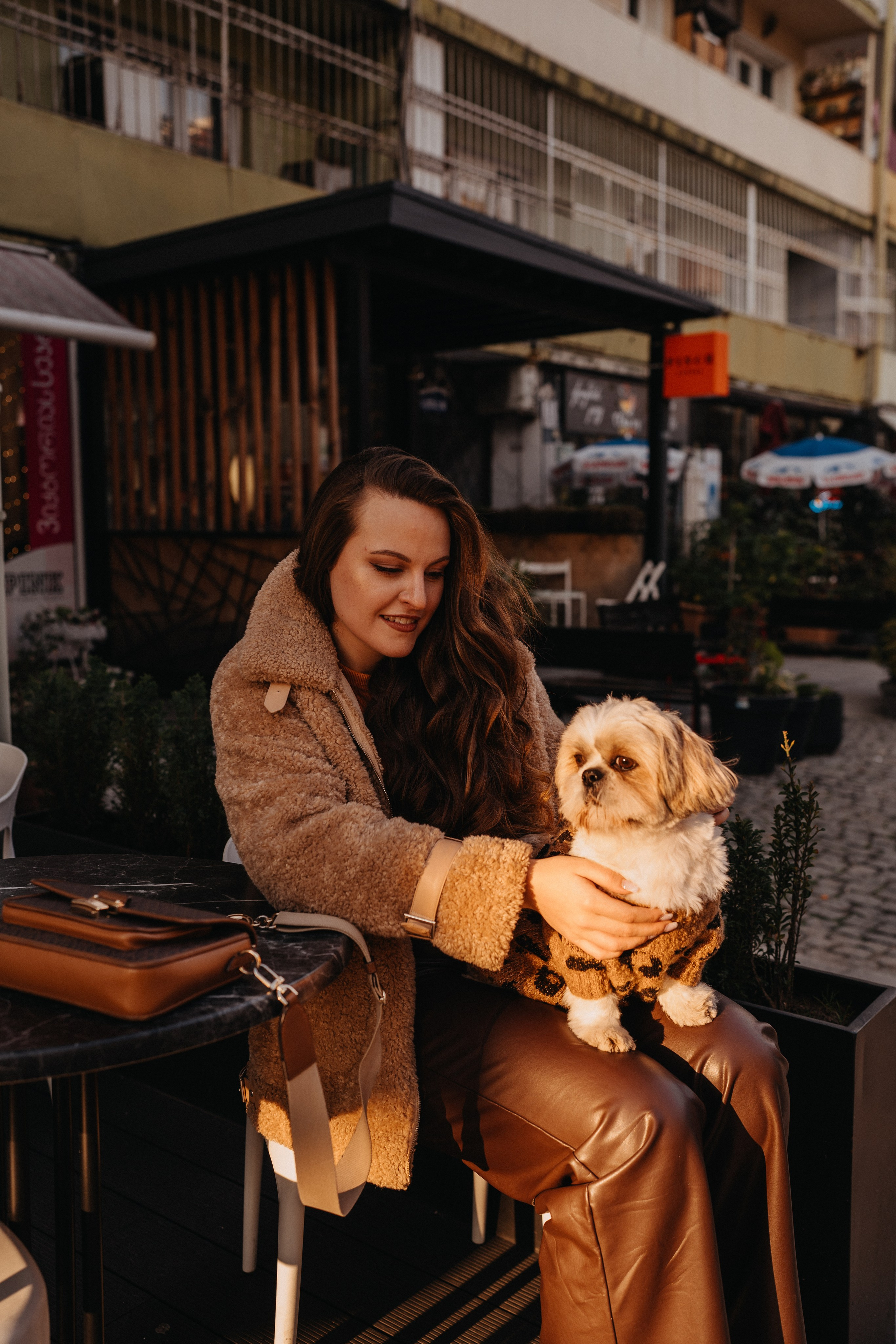 Фотосессия с собакой в Батуми. Портретный и свадебный фотограф в Батуми Валерия Азаренко