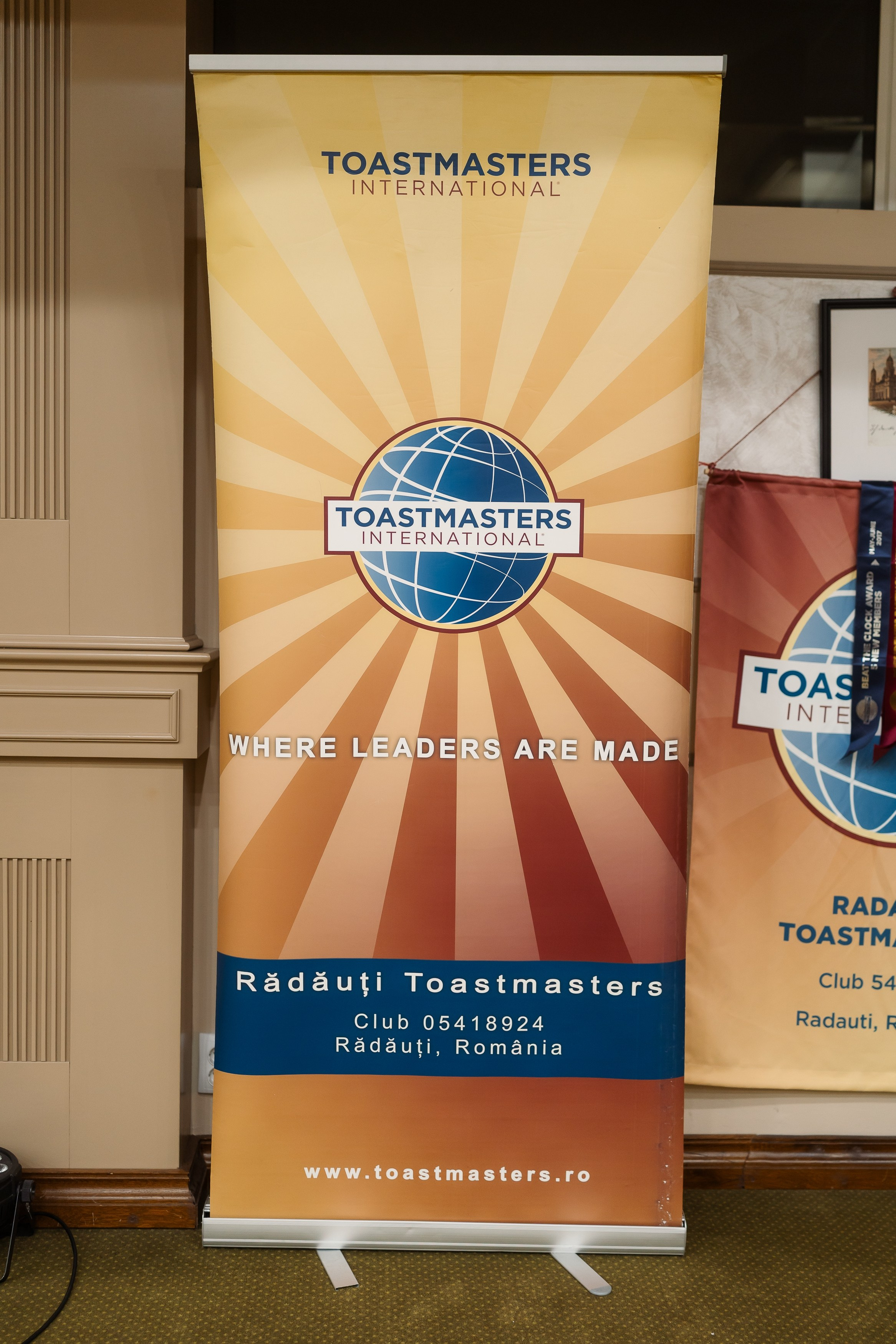 Toastmasters Conference. Marius Ciocan