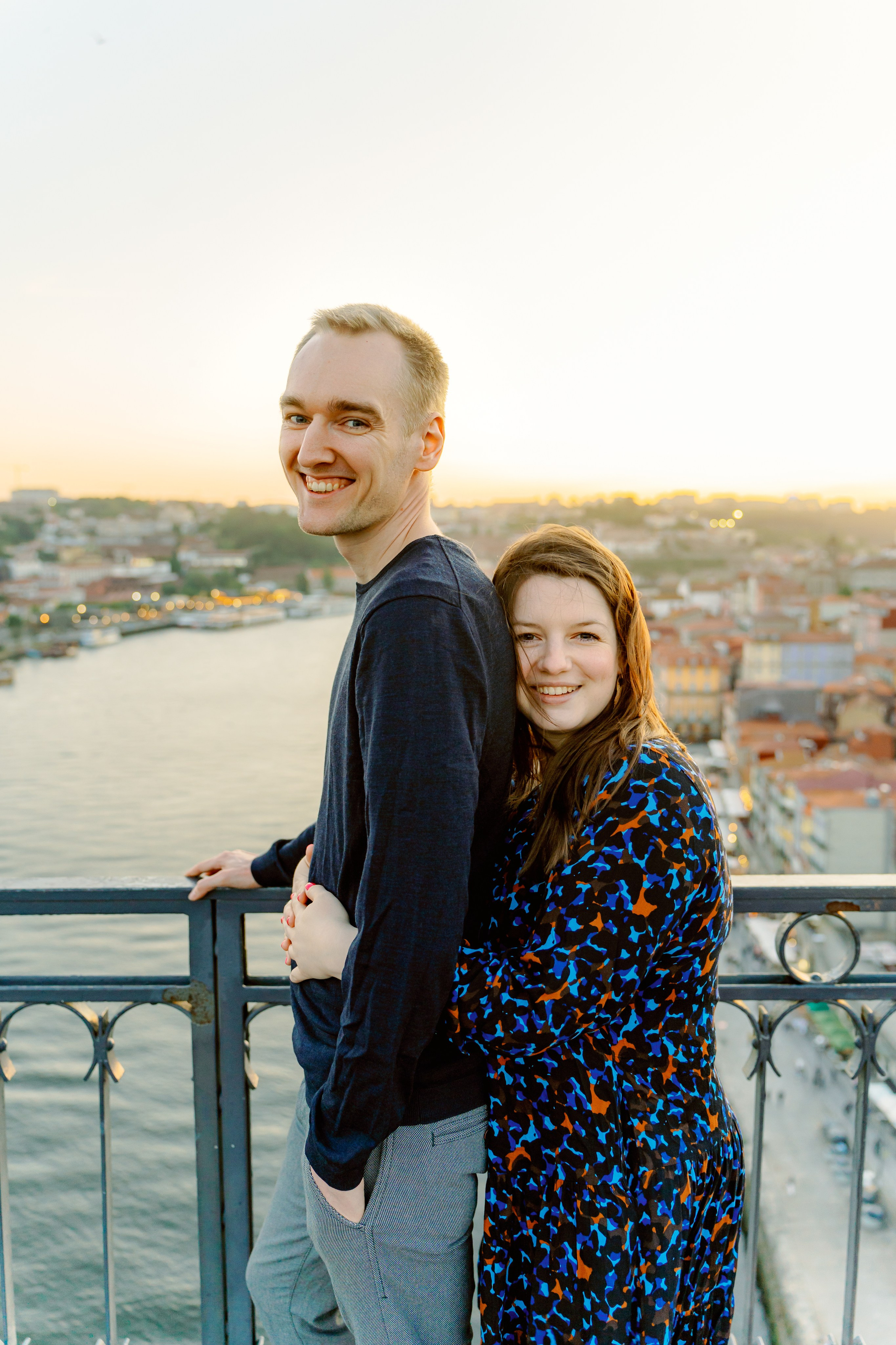 Кэролайн и Марвин в Порту и Вила-Нова-ди-Гая. Фотограф и видеограф в Португалии