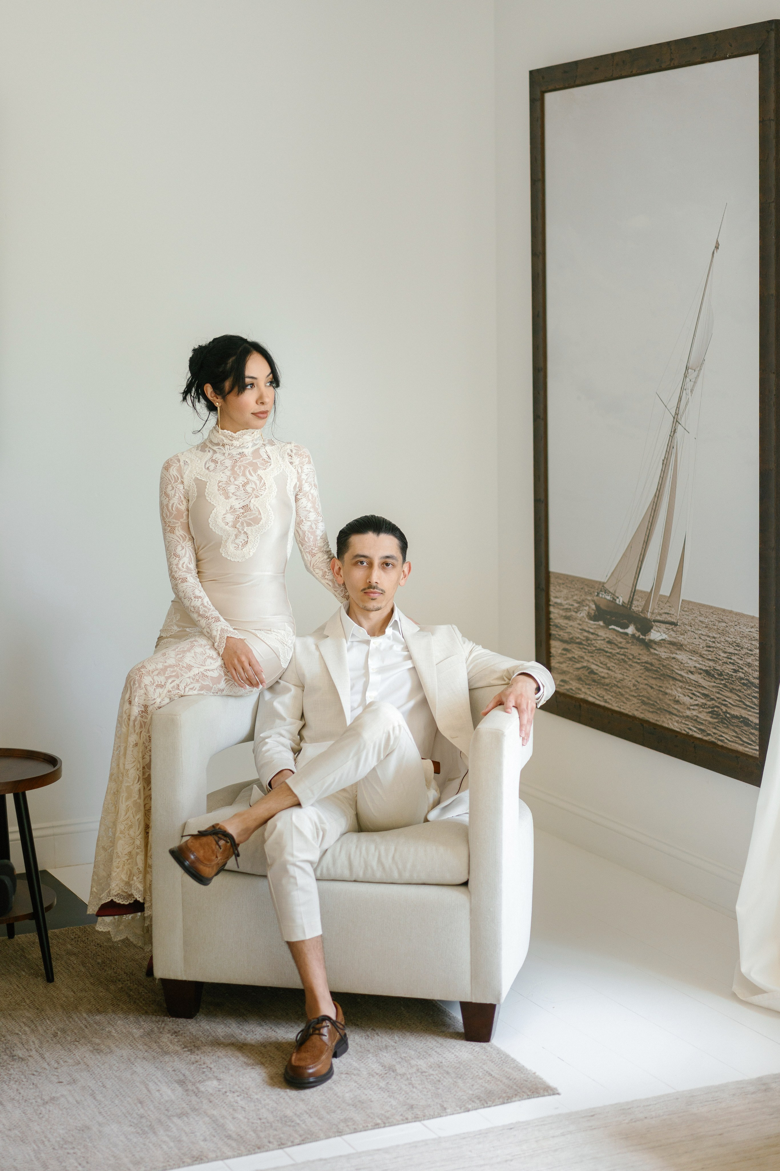 Intimate Wedding in Santa Barbara. Wedding Photography & Videography Team in California, Los Angeles, San Francisco, San Diego and Travel