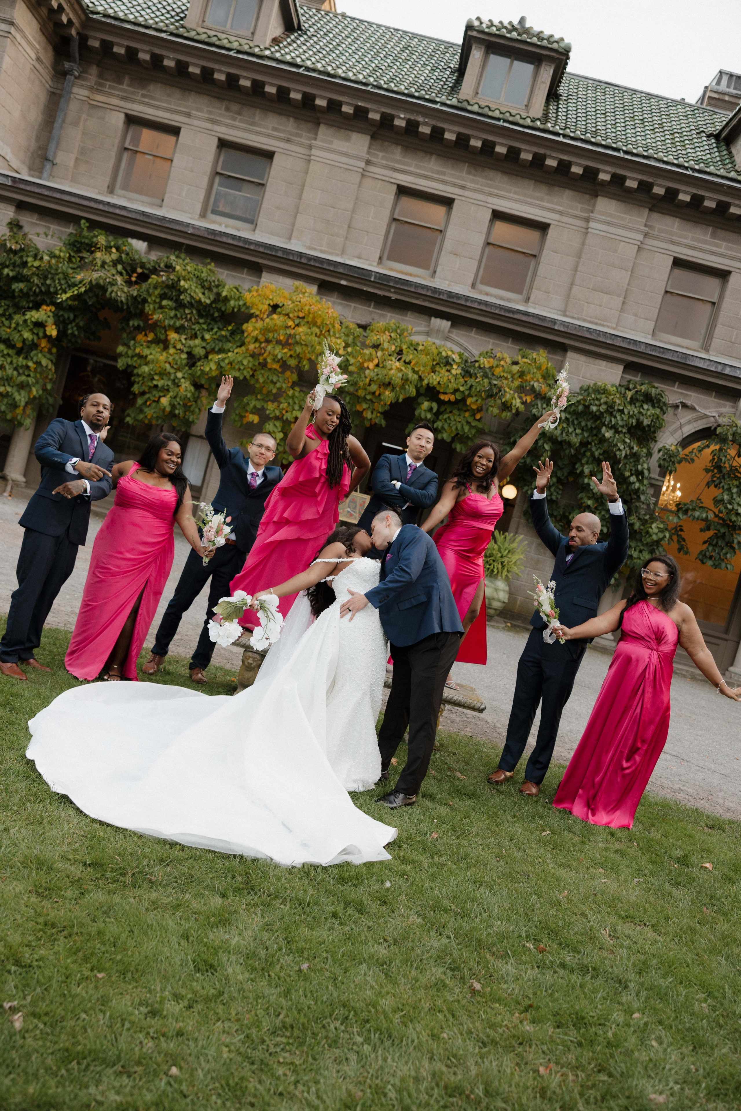 Yung & Cynia — Eolia Mansion Wedding. Rhode Island Wedding Photographer Tati Simpson