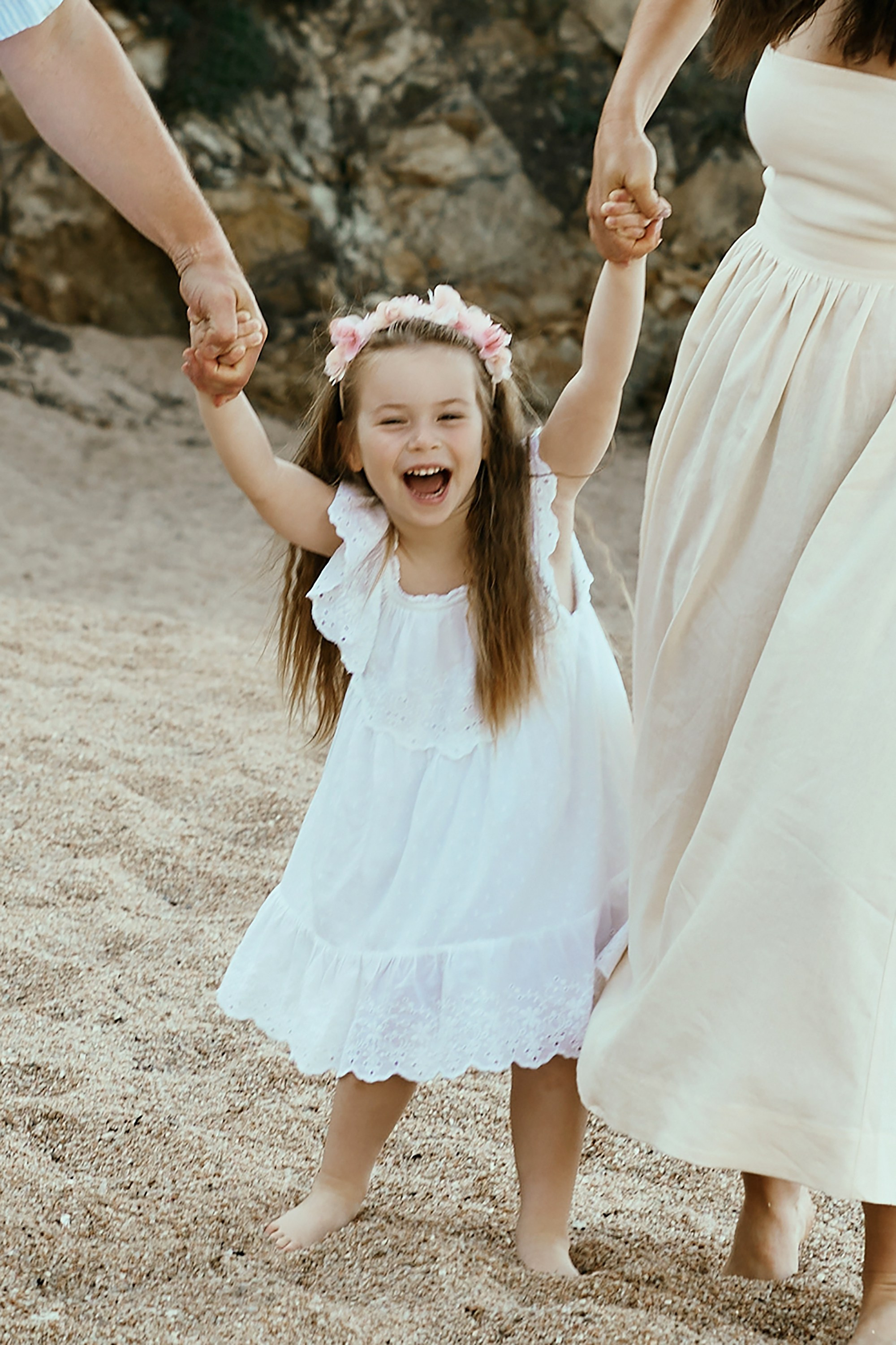 На пляже. Ллорет де Мар. Фотограф в Барселоне Жанна Захарченко