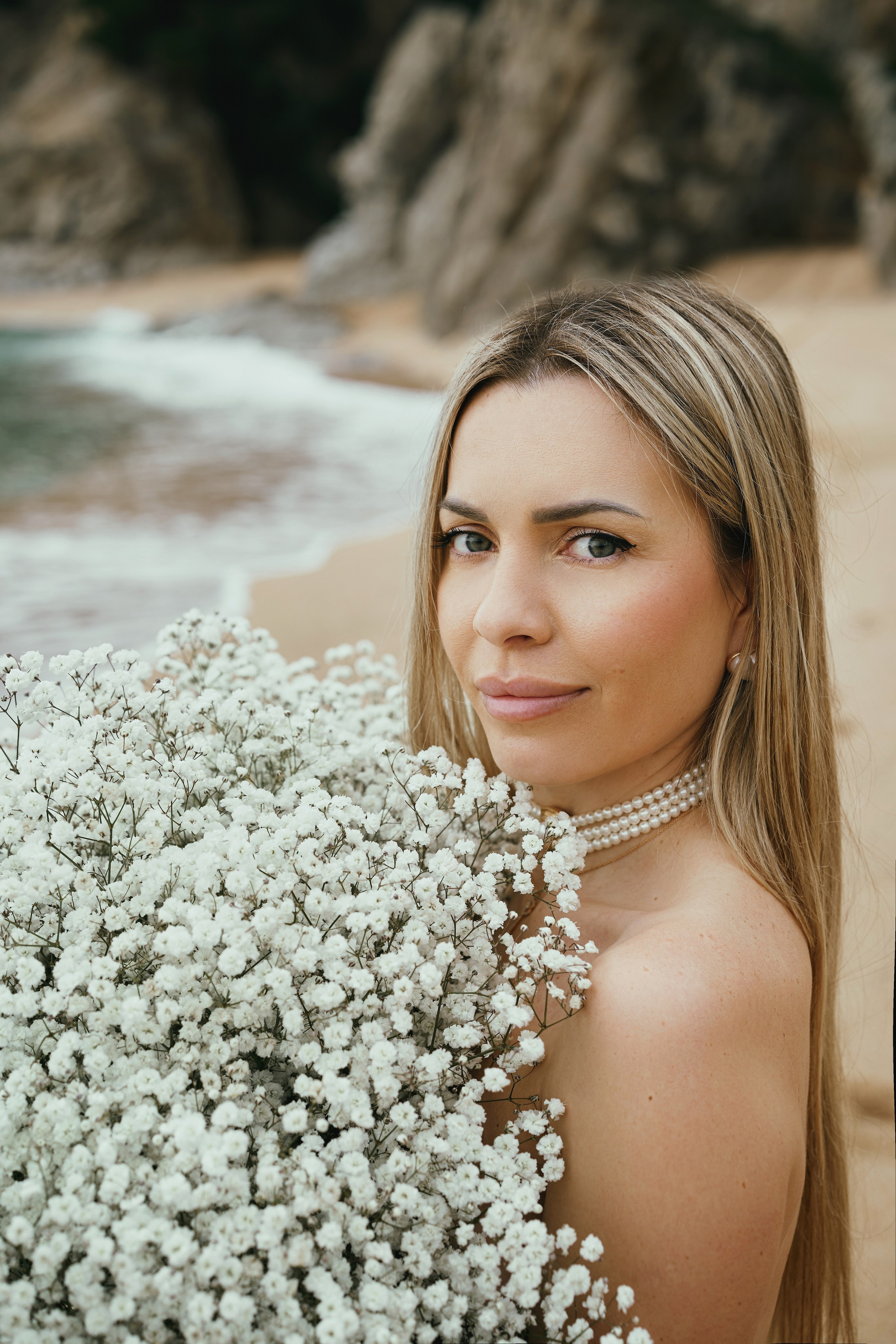 Адриана. Облако из цветов. Фотограф в Барселоне Жанна Захарченко