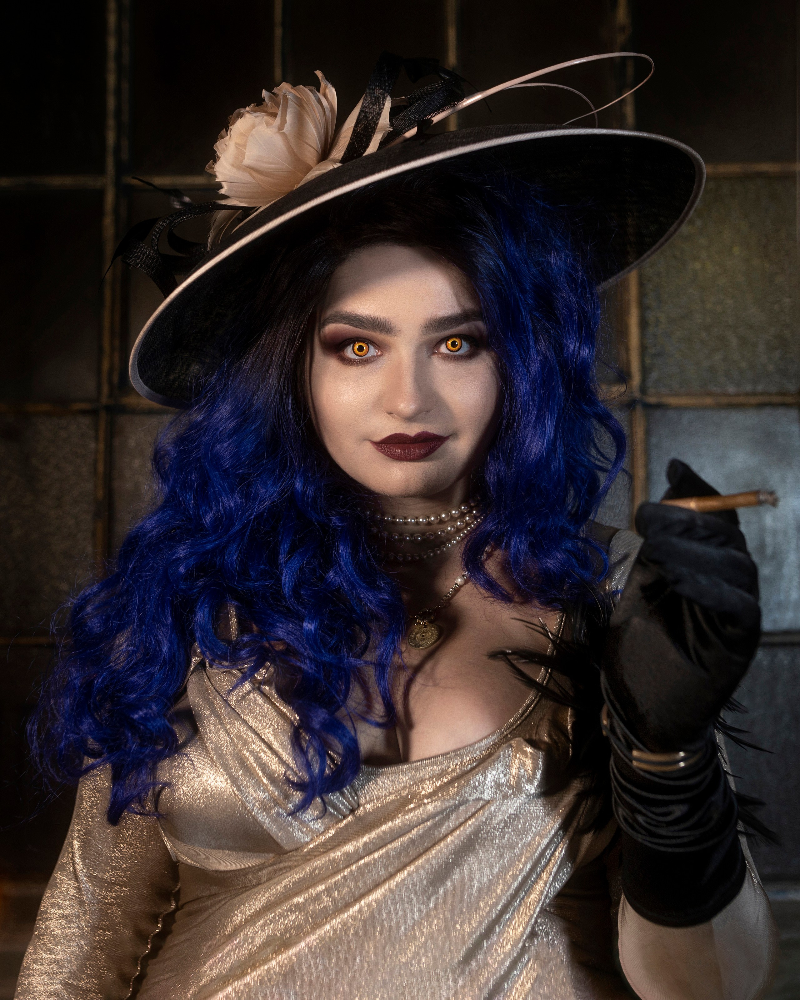 alt="conceptual portrait by Lucid Veil"