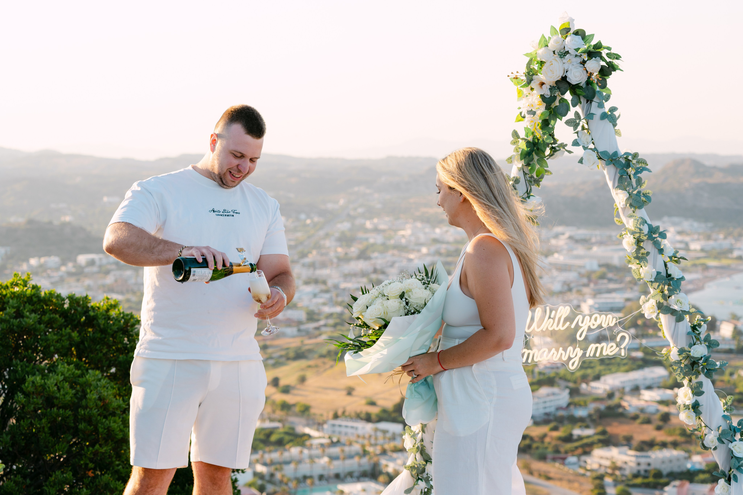 Alexander and Natalie 13.7.2026. Heiraten auf Rhodos | Deutschsprachige Hochzeitsplanerin Griechenland