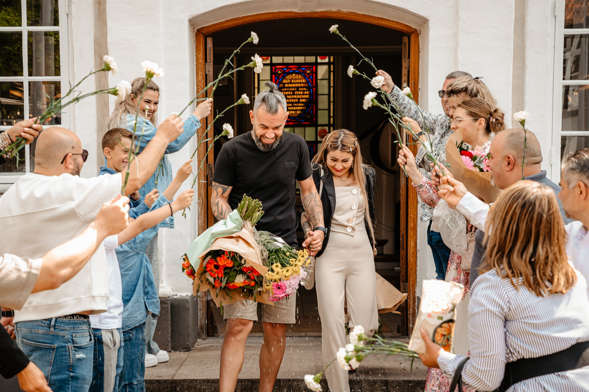 Cununie civilă în Randers. DanFotograf.dk