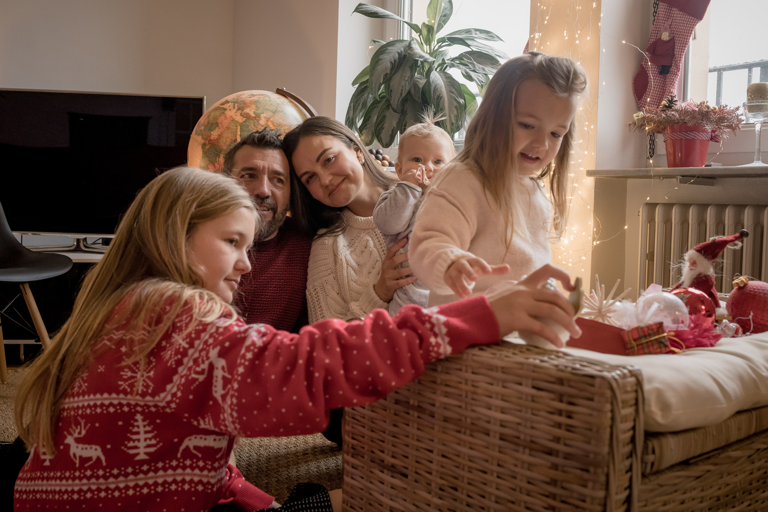 Séances Noël. Семейный фотограф во Франции (Мец, Люксембург)