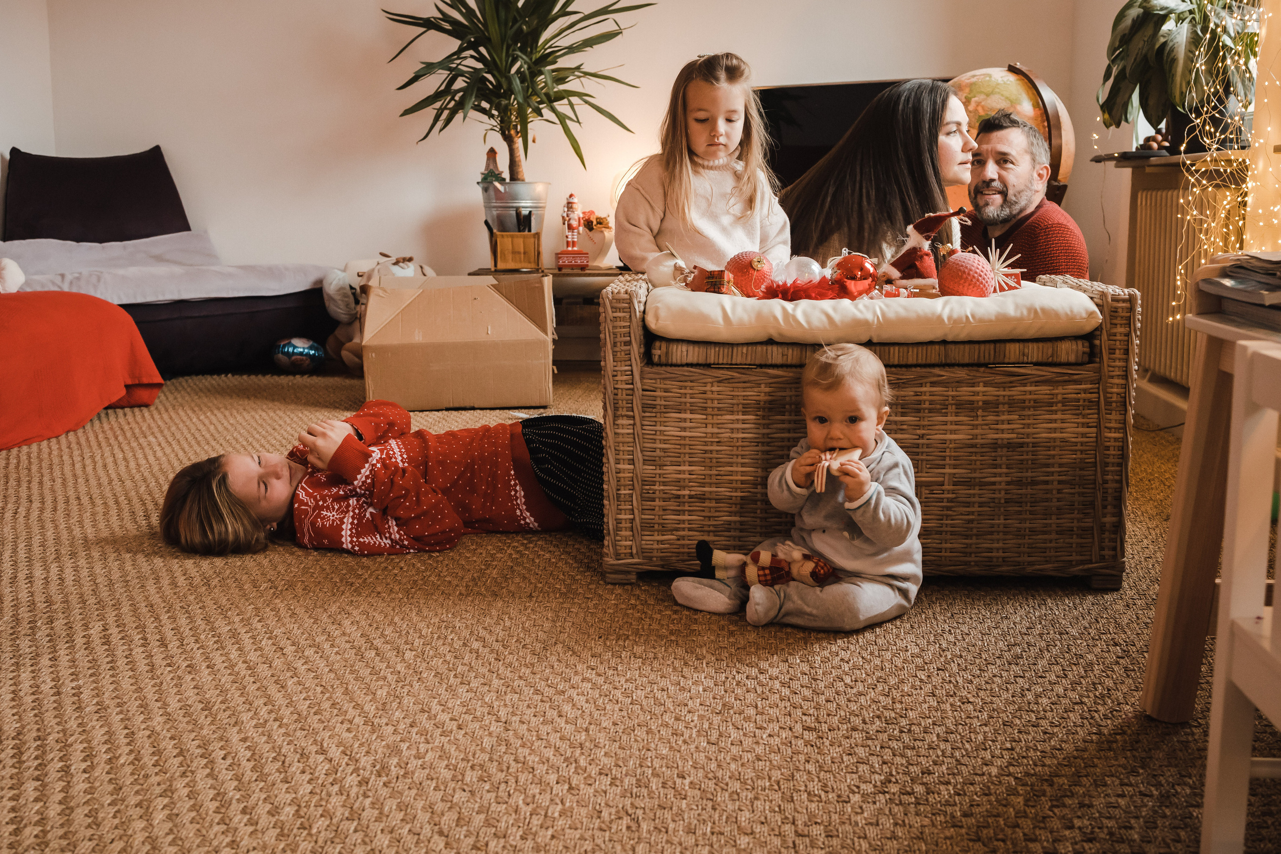 Séances Noël. Семейный фотограф во Франции (Мец, Люксембург)