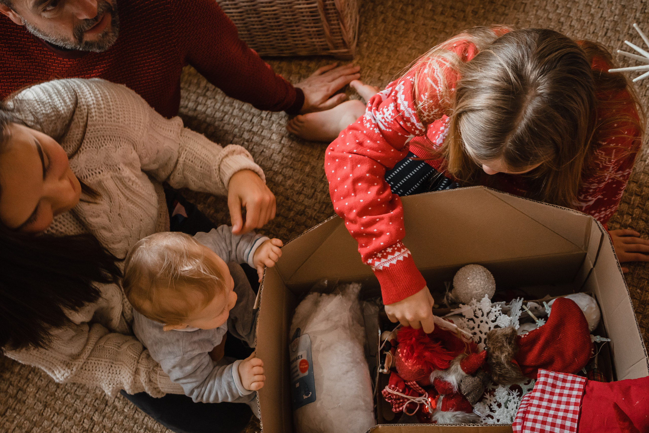 Séances Noël. Семейный фотограф во Франции (Мец, Люксембург)