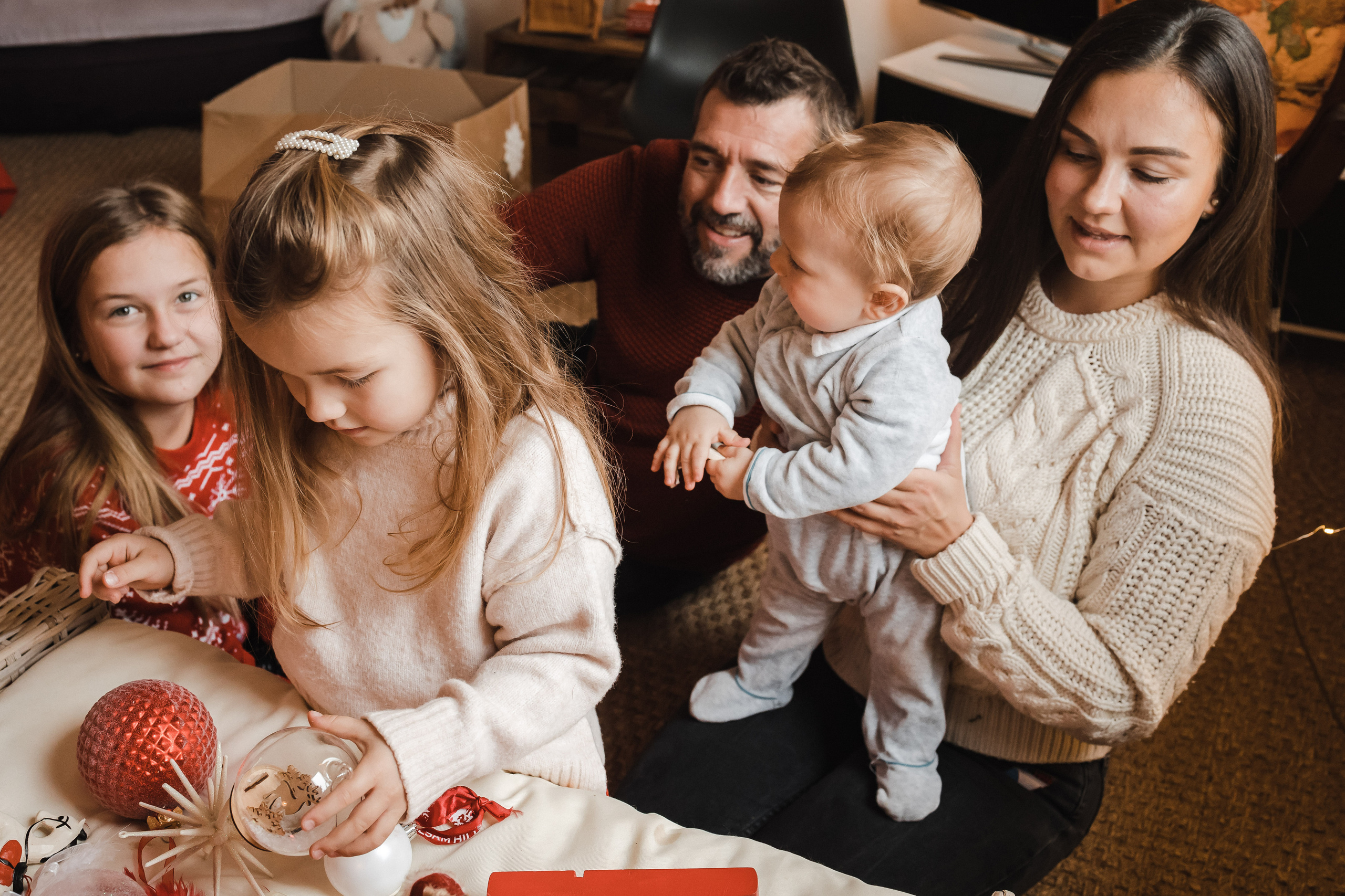Séances Noël. Семейный фотограф во Франции (Мец, Люксембург)