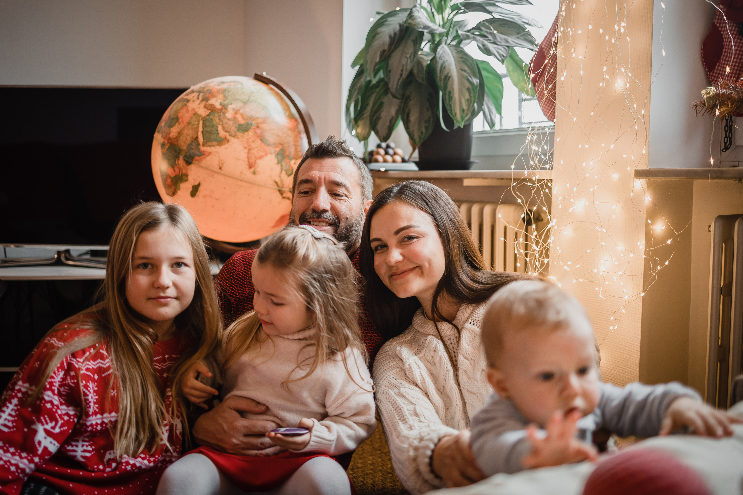 Séances Noël. Семейный фотограф во Франции (Мец, Люксембург)