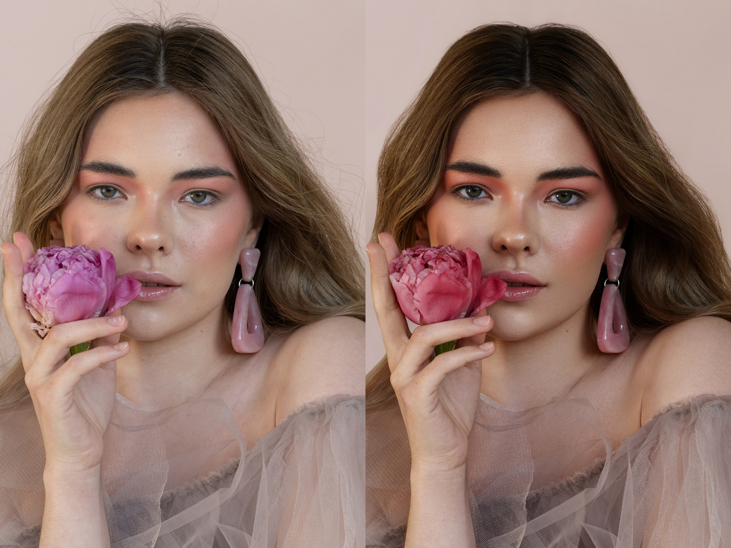 Beauty Portrait Retoucher Olha Kompaniiets. Professional high end photo retoucher Olha Kompaniiets