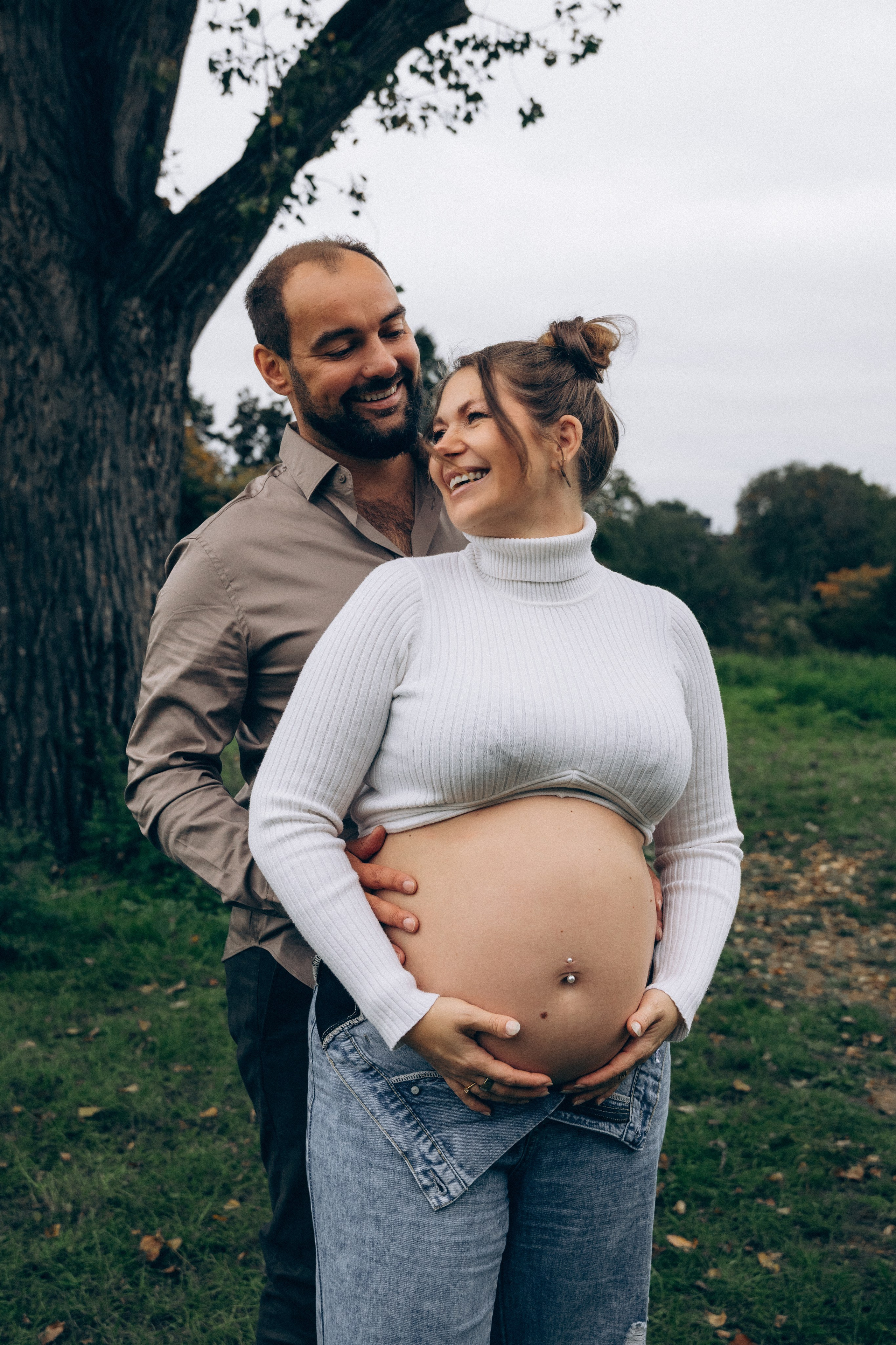 Babybauch. Photographer Düsseldorf, Cologne, NRW — Kristina Braudo