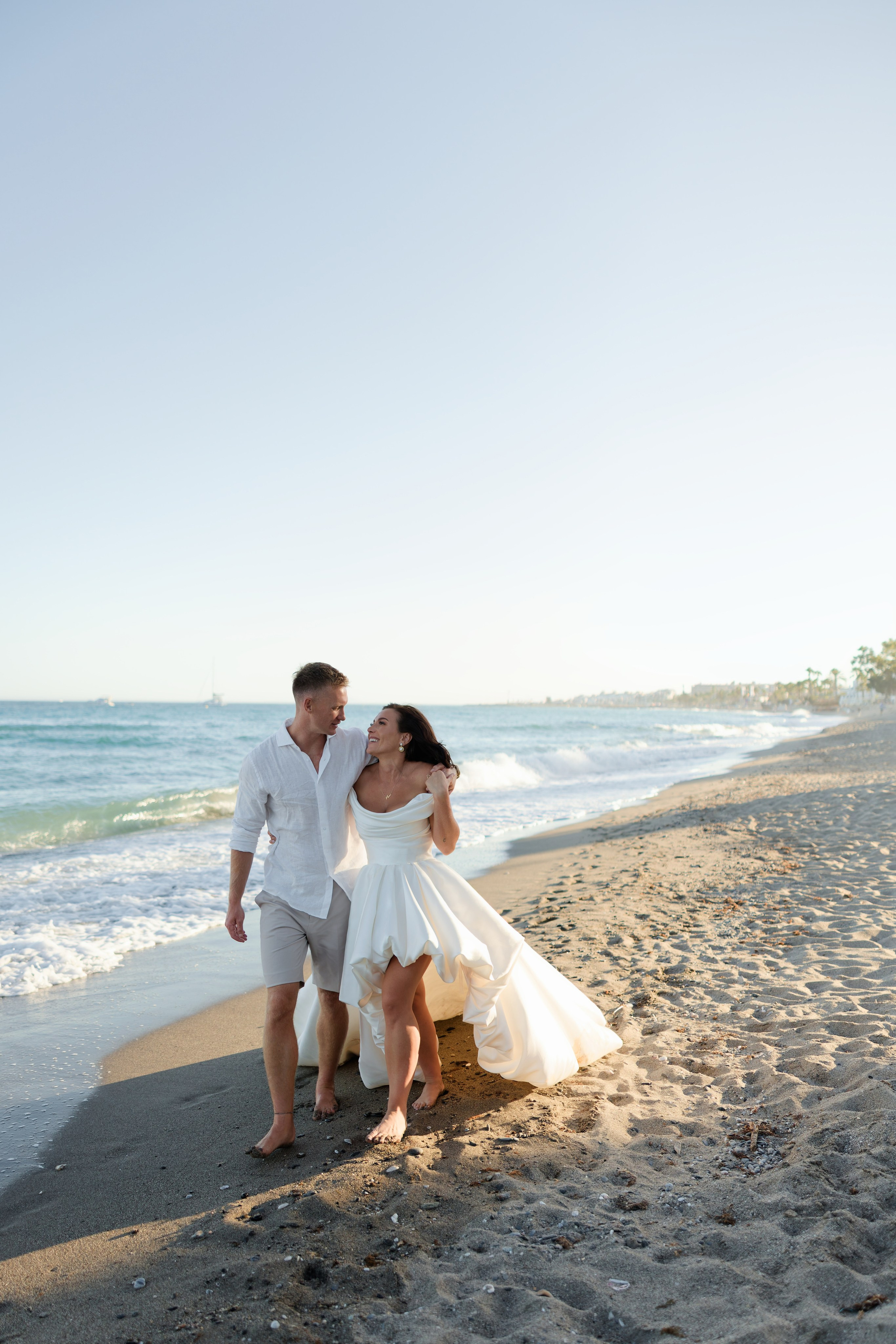 Beach Wedding in Marbella PREVIEW. Destination Wedding Photographer — Nikita Burtsev