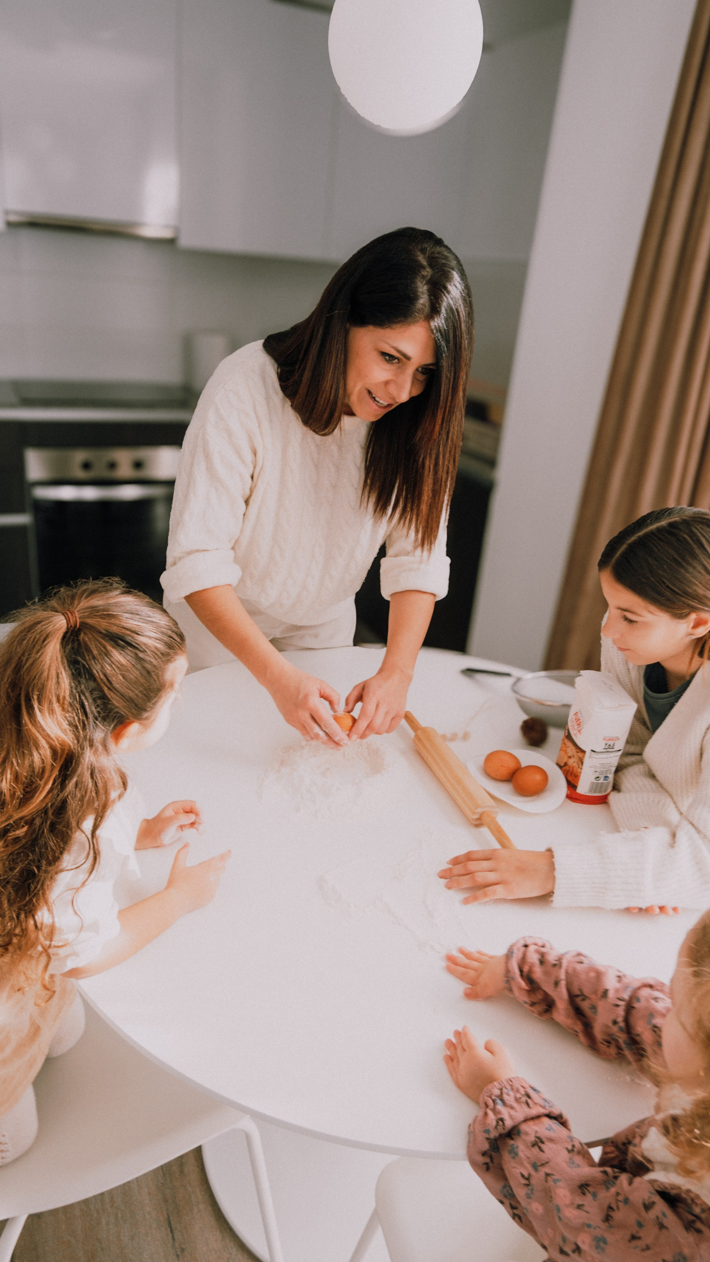 Clase magistral de cocina de pasta. Fotografía profesional en Calafell - Elena Medvedeva