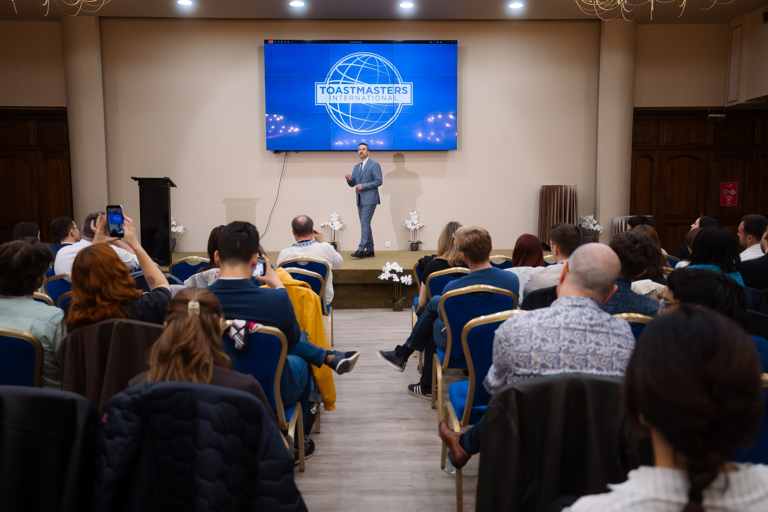 Toastmasters Conference. Marius Ciocan