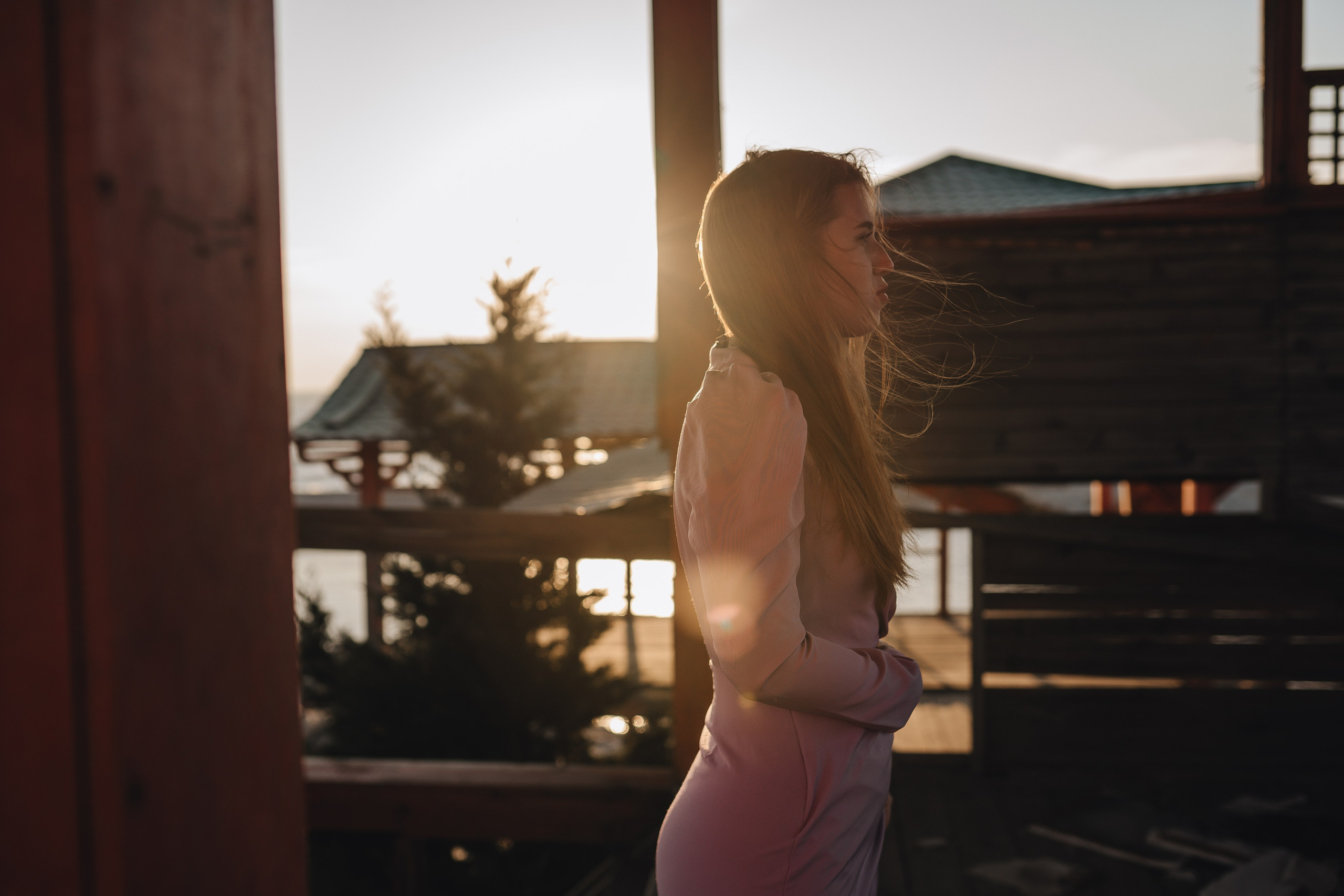 Photo backstage of clip shooting by photographer Denis Moiseev