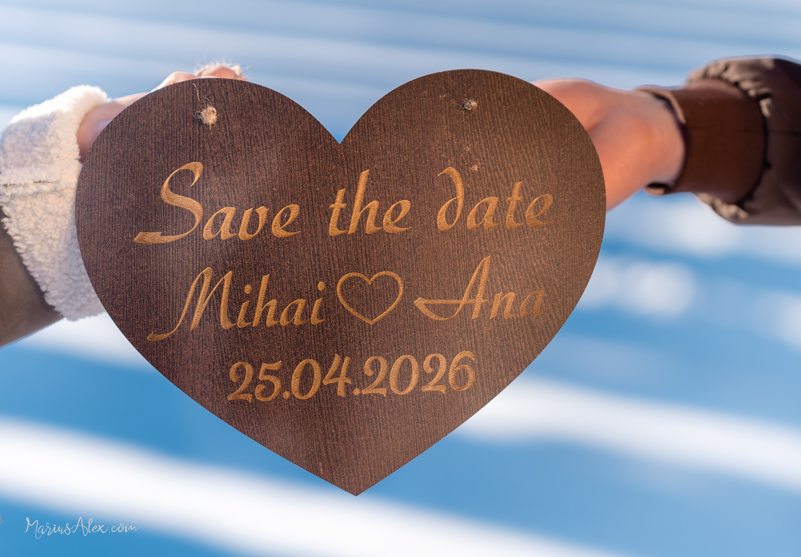 Ana & Mihai - Save the Date. Marius Alex fotograf de eveniment si portret din Suceava