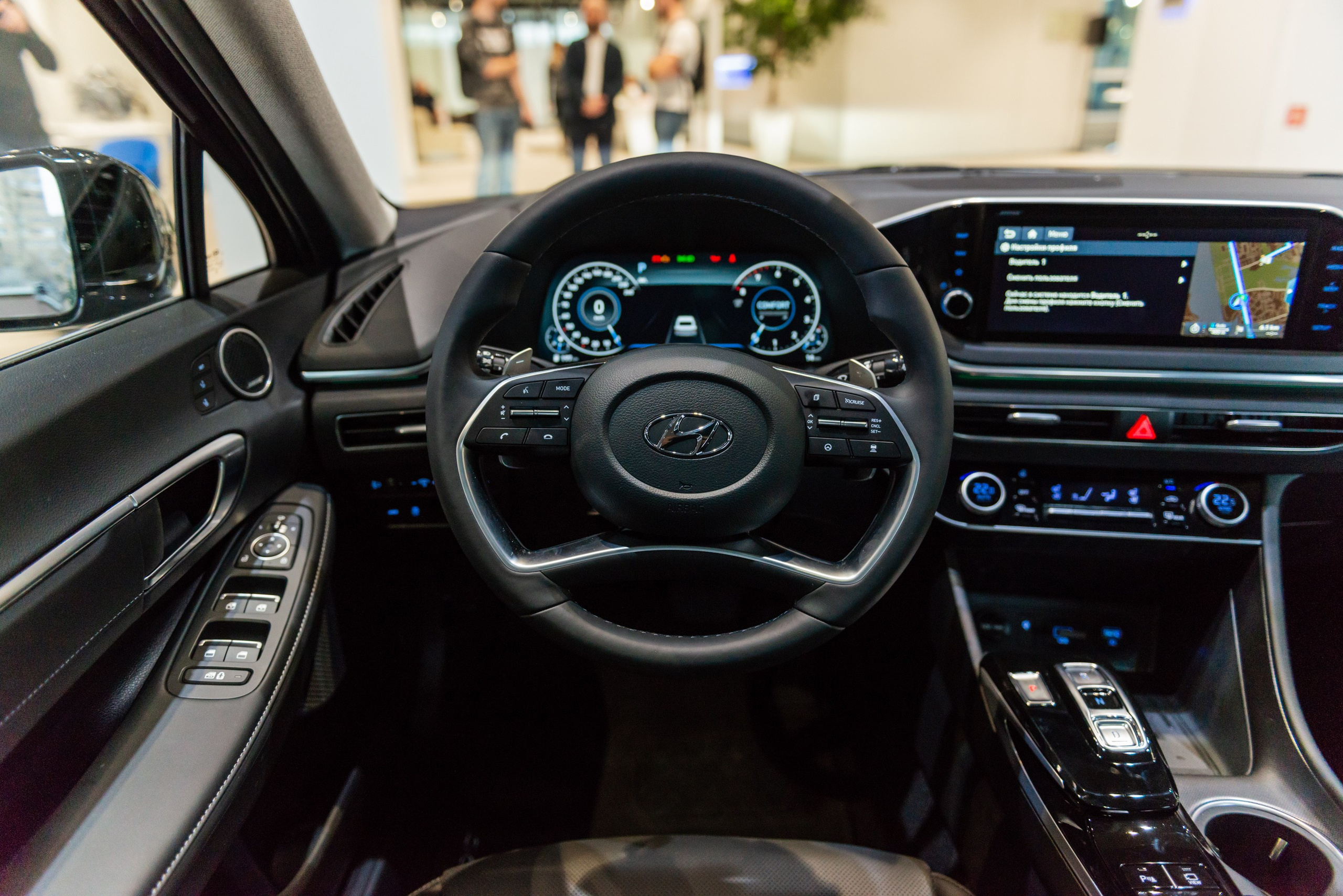 Закрытая презентация новой 8-й Hyundai Sonata. ФОТОГРАФ МЕКСИКА КИНТАНА-РОО