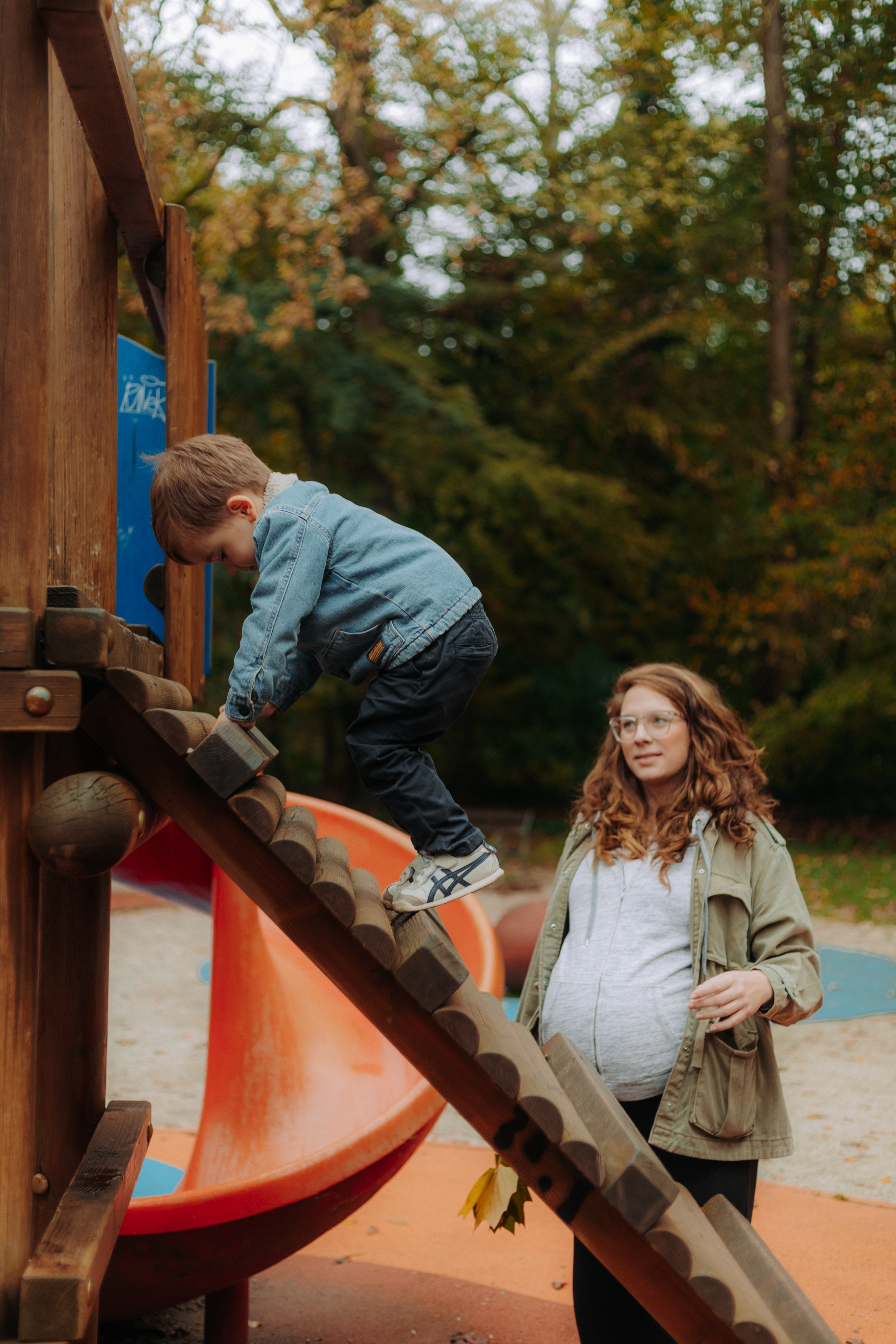 Walking in Maksimir. Elena Gorobets. Photographer in Zagreb