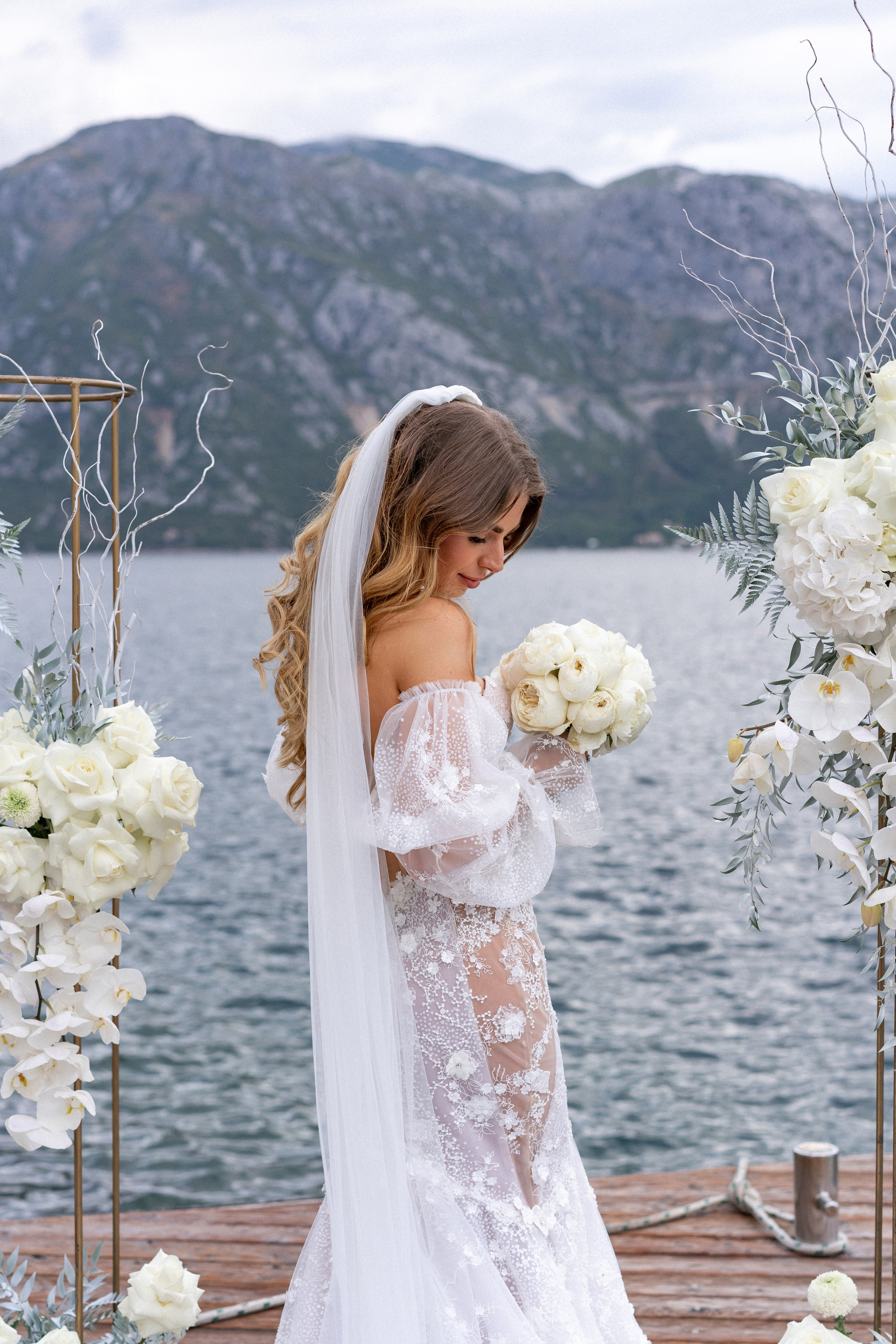 Свадьба в Черногории — Отель Caza Del Mare и фейерверк у моря