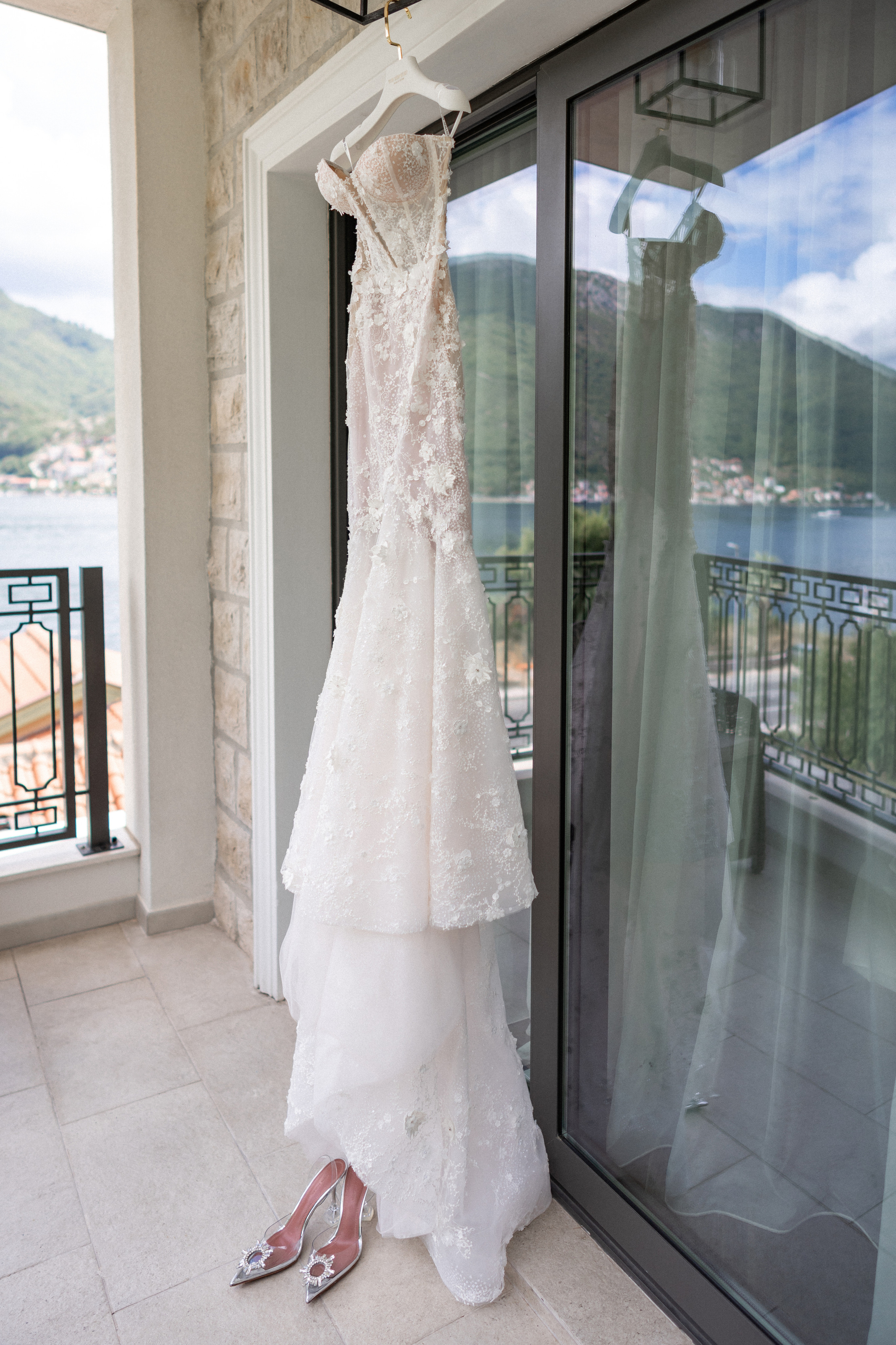 Свадьба в Черногории — Отель Caza Del Mare и фейерверк у моря