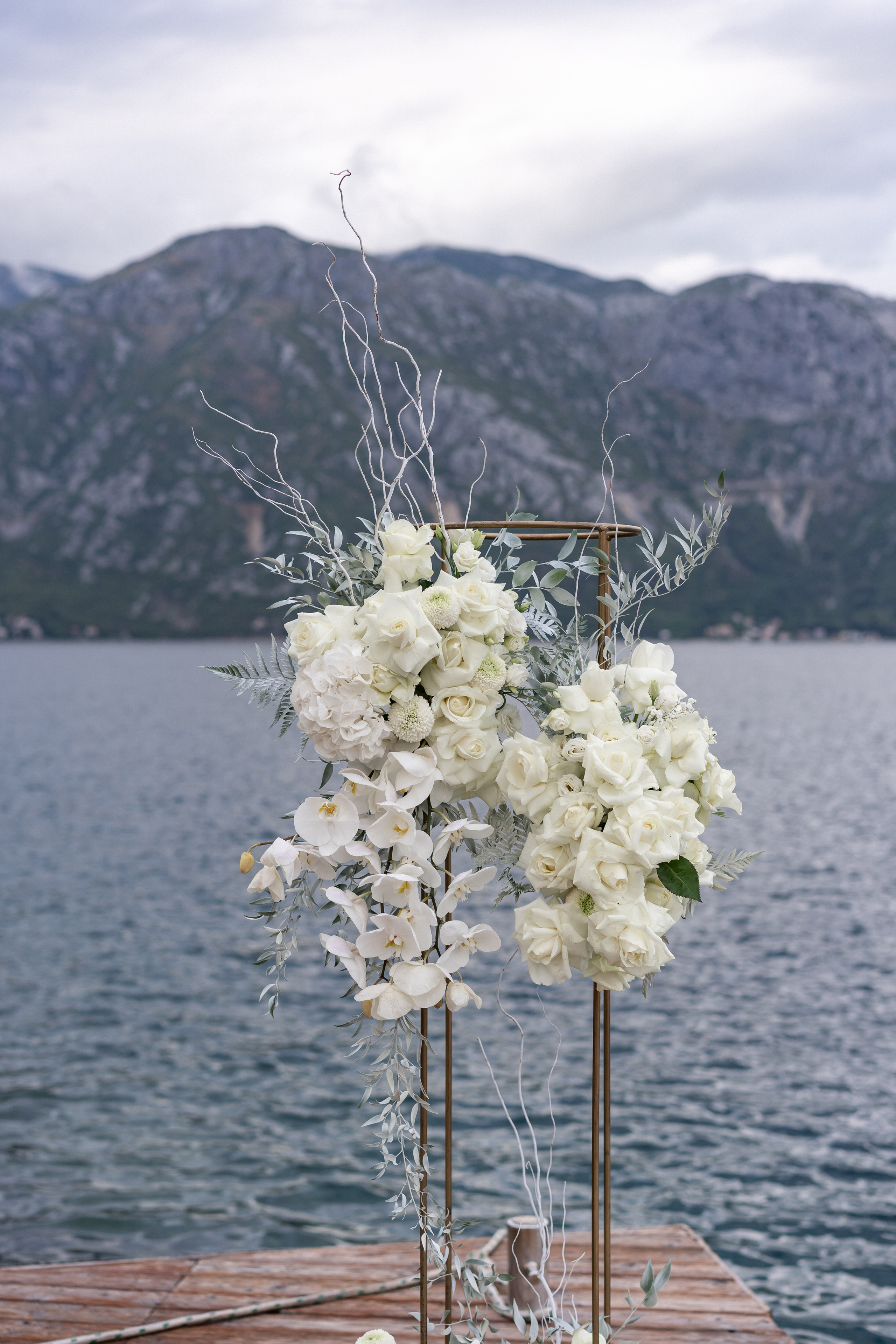 Свадьба в Черногории — Отель Caza Del Mare и фейерверк у моря