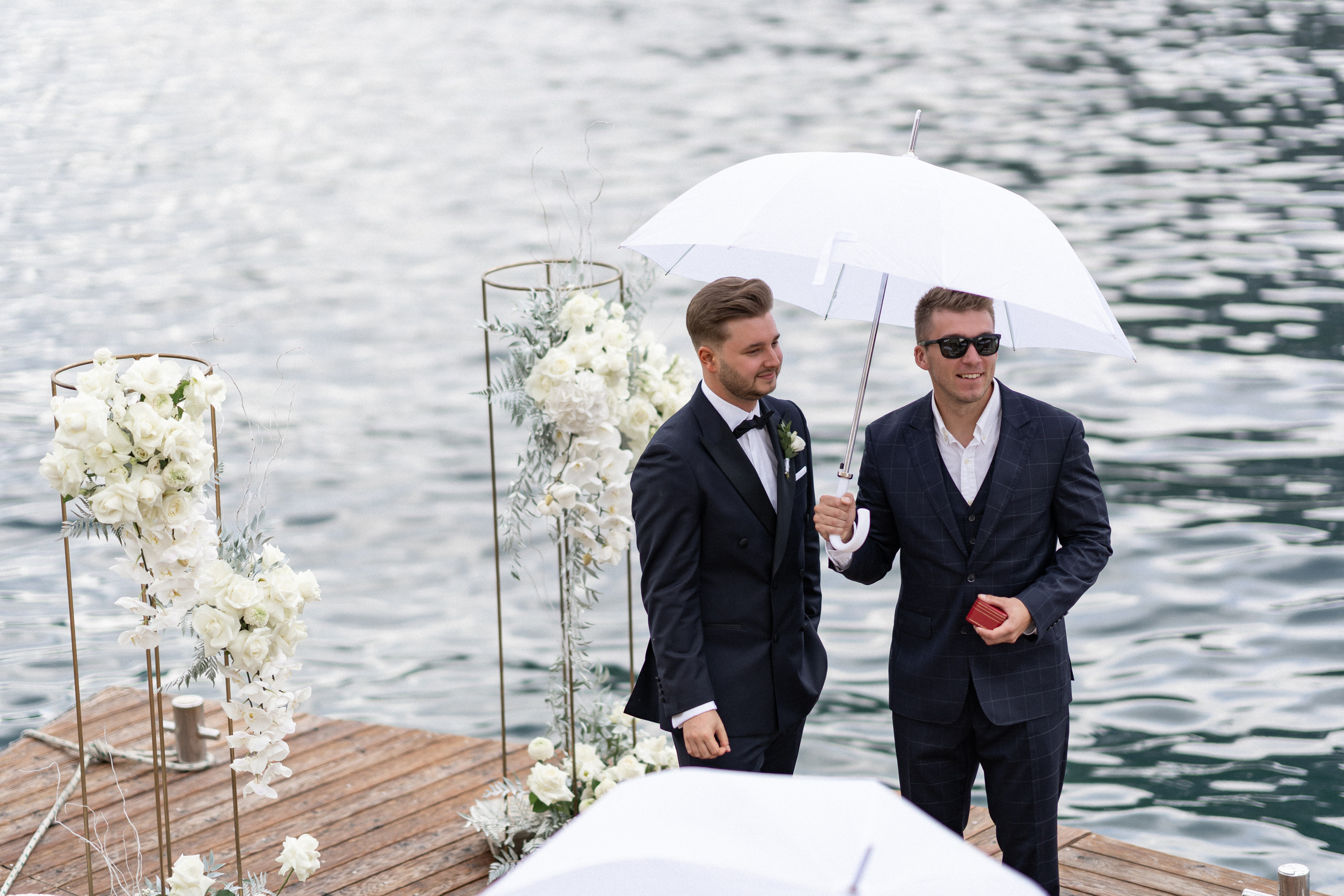 Свадьба в Черногории — Отель Caza Del Mare и фейерверк у моря