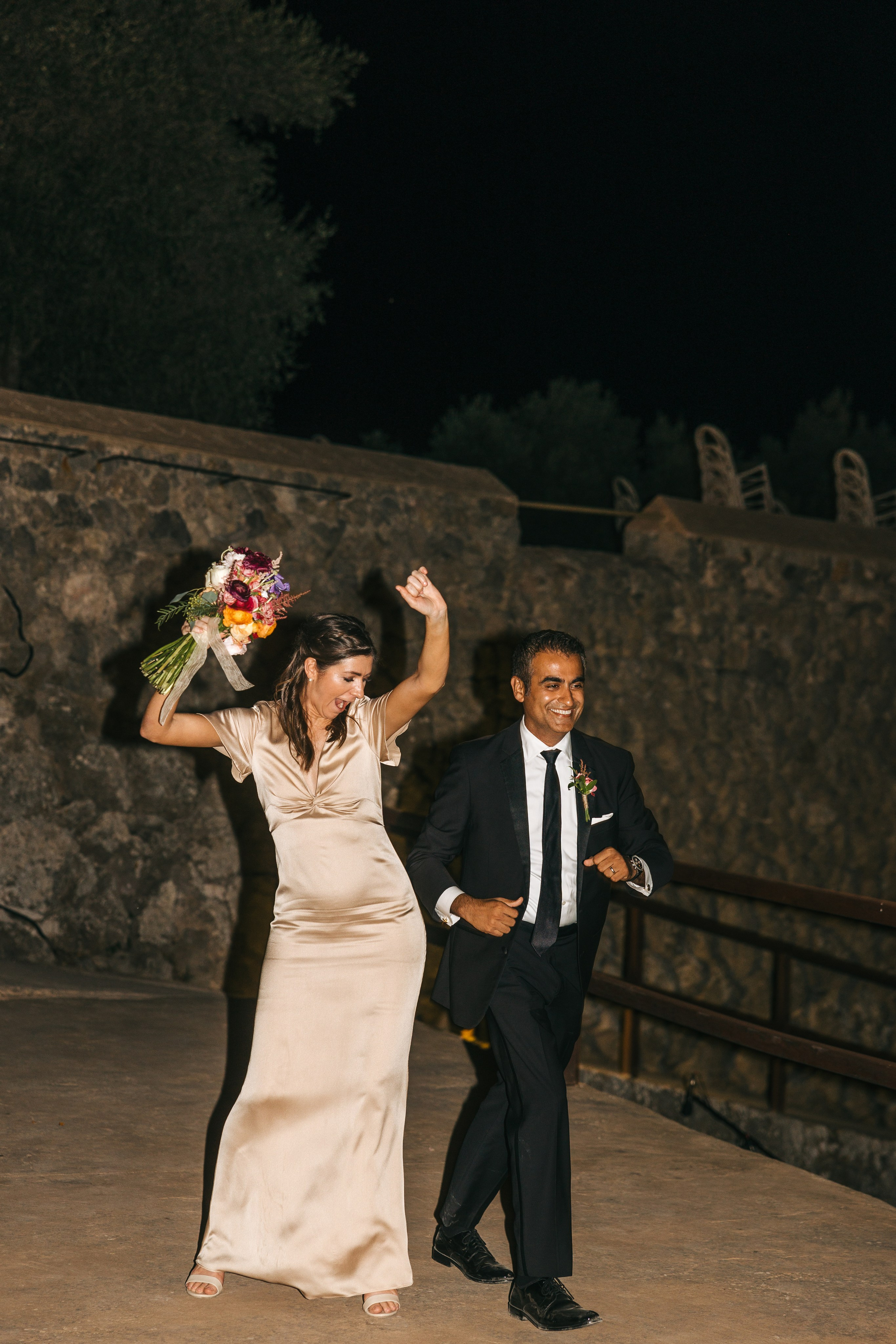 Mallorca venue Son Marroig for this LA Wedding Ceremony. Wedding Celebrant in Mallorca Iban Collin