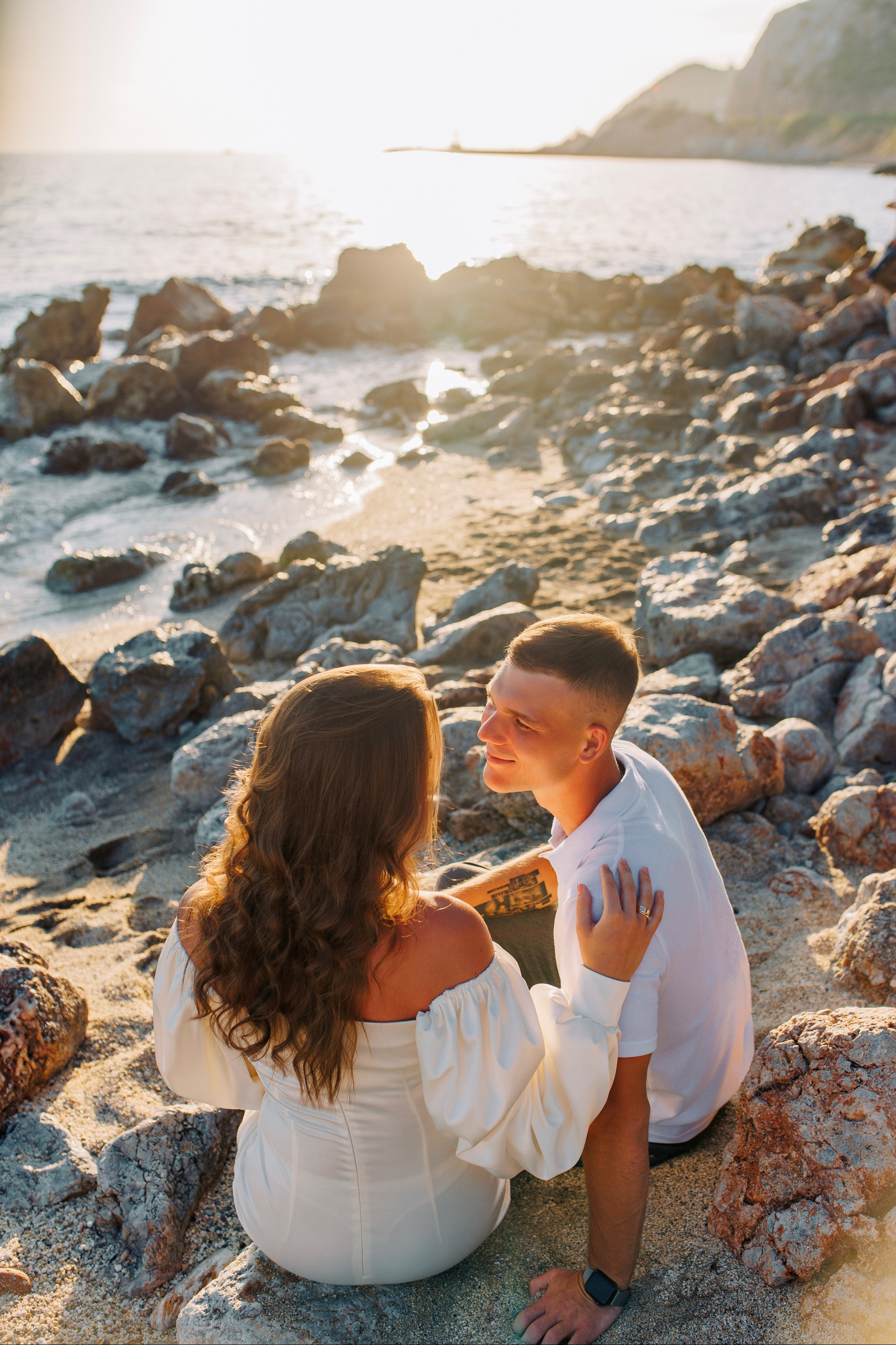 Romantic Sunset Love Story on Cleopatra Beach | Alanya. Professional Photographer in Alanya, Side, Belek, Antalya. Turkiye