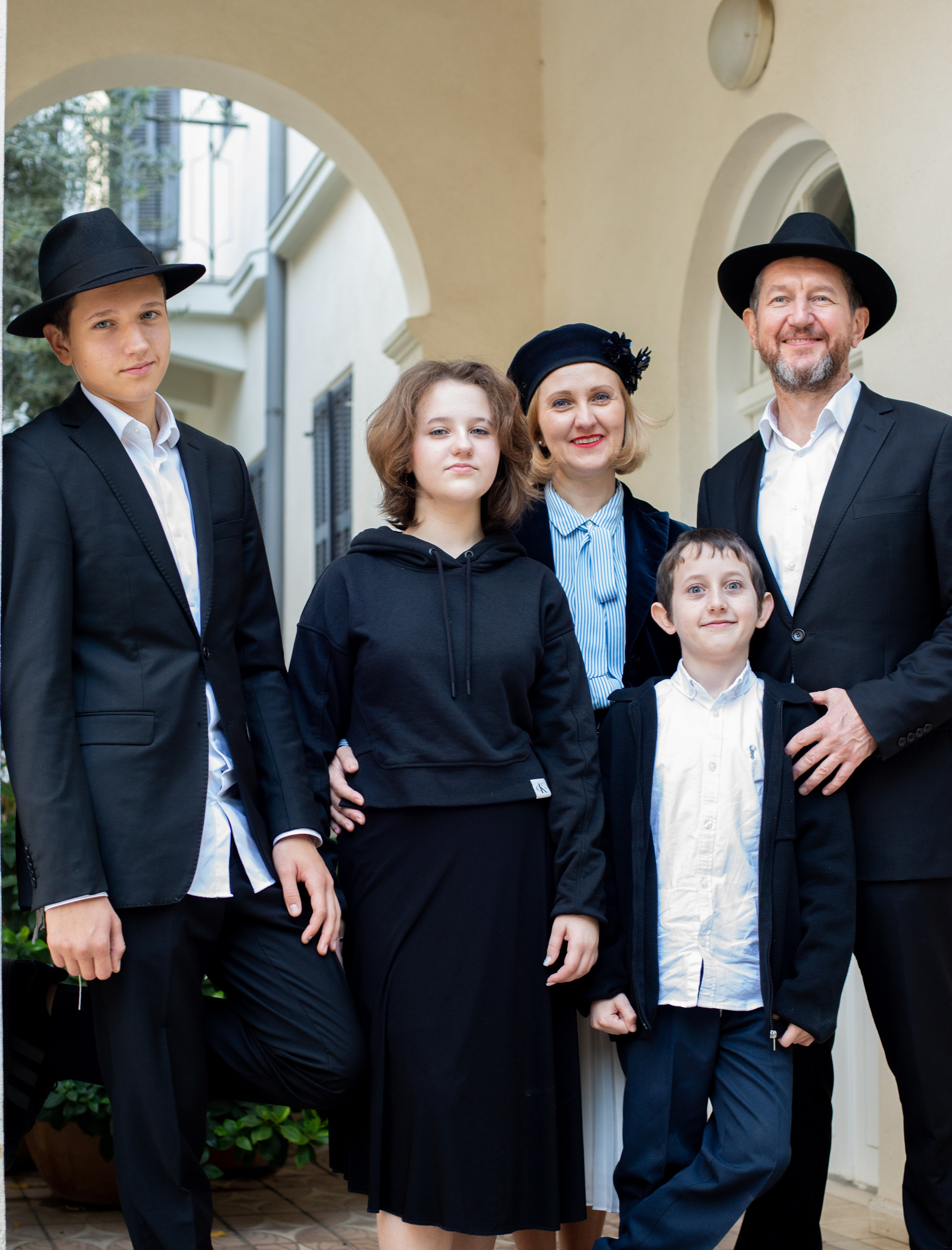 Пинхас и его семья. Визуальный брендинг