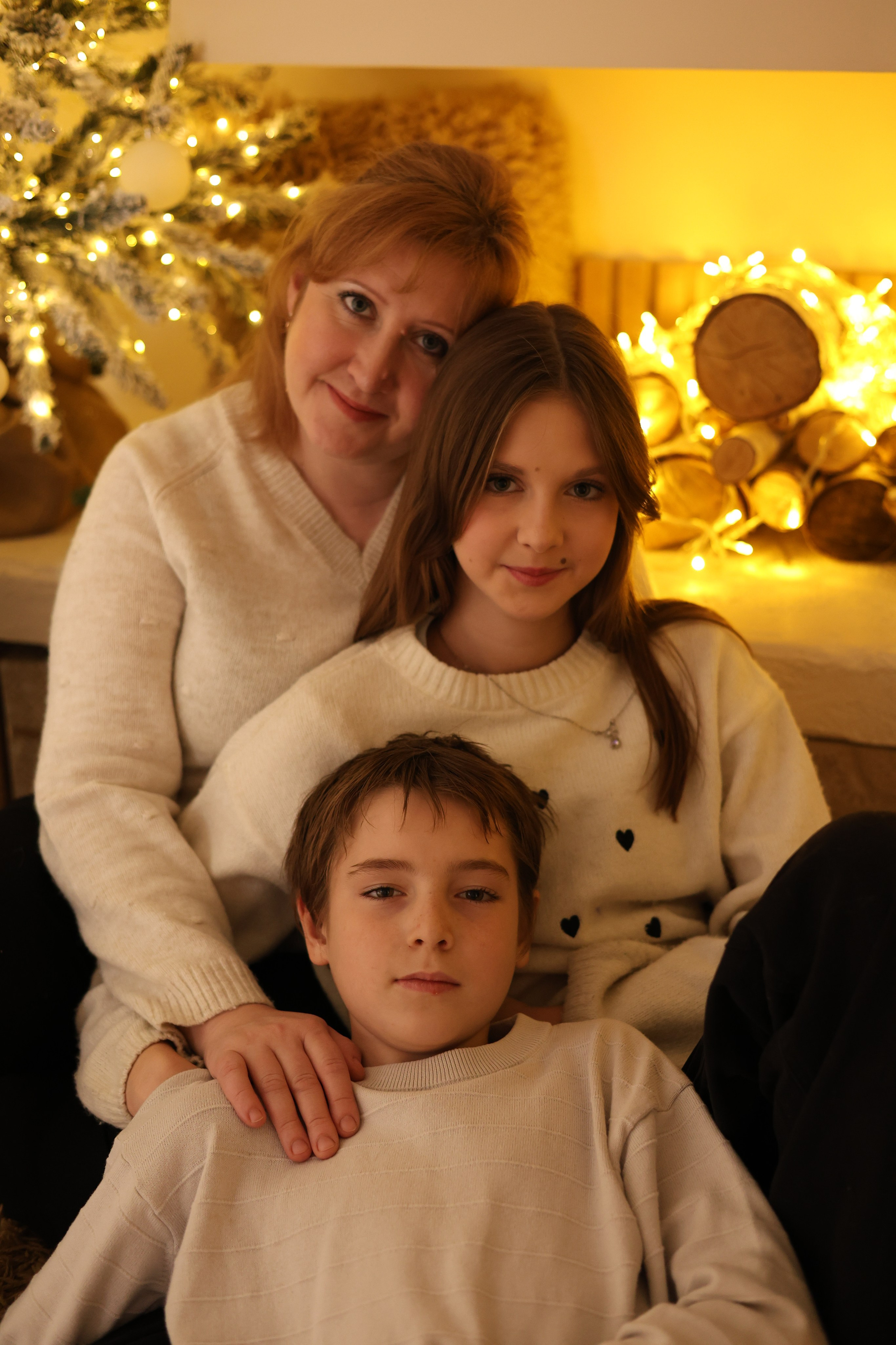 Семейная новогодняя фотосессия. Семейный фотограф Кишиневе, Молдова Врабий Ольга