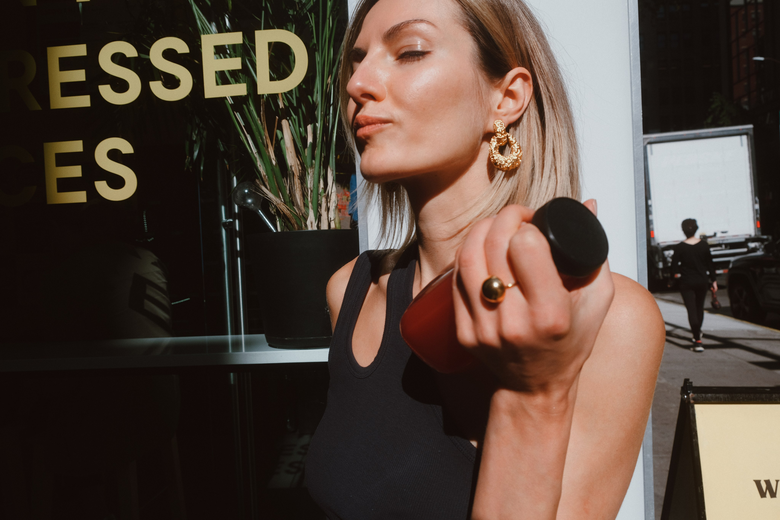 Om Juice Bar. New York Photographer Sveta Zemskova, NYC Photo